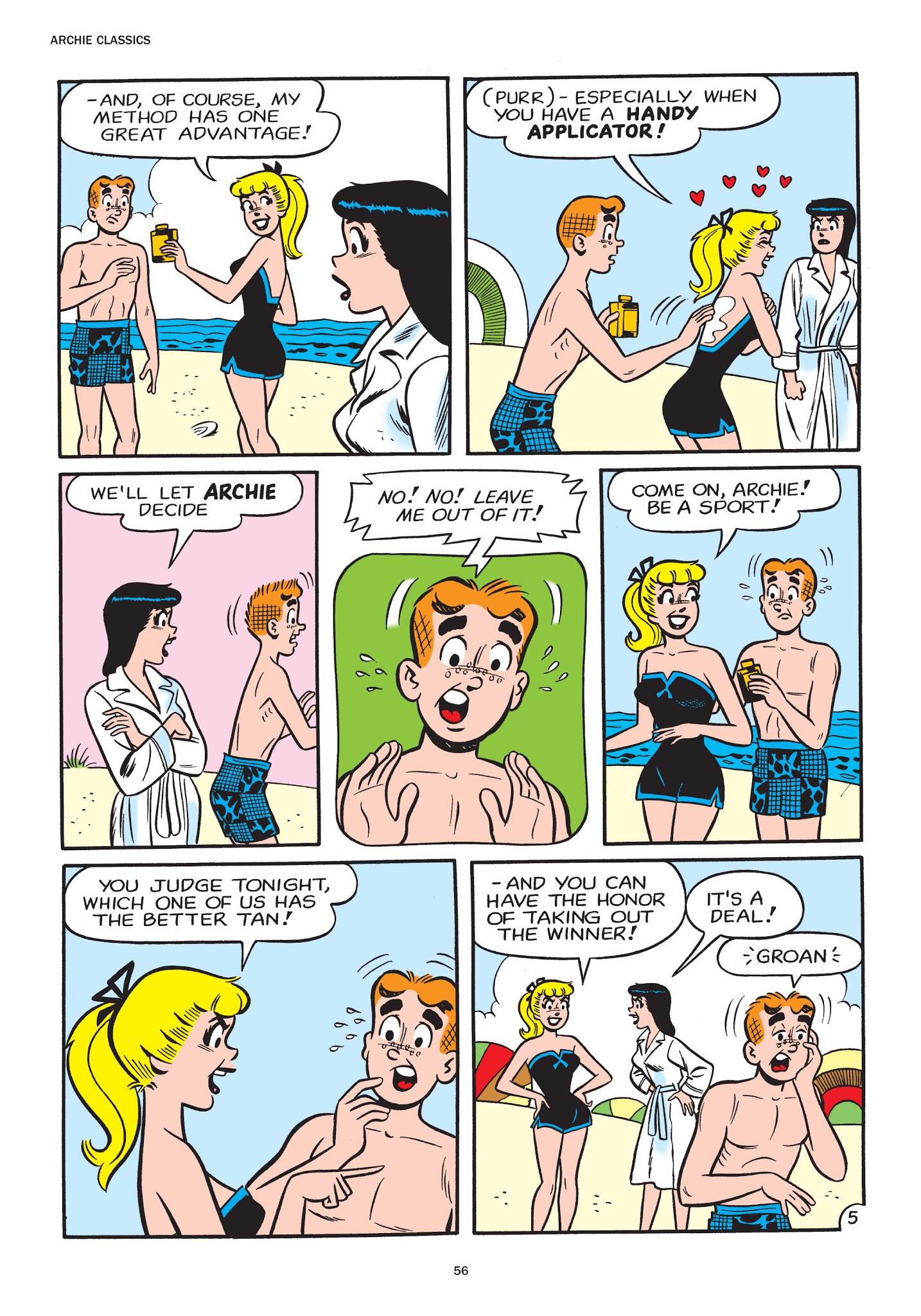Read online Betty and Veronica Summer Fun comic -  Issue # TPB - 58