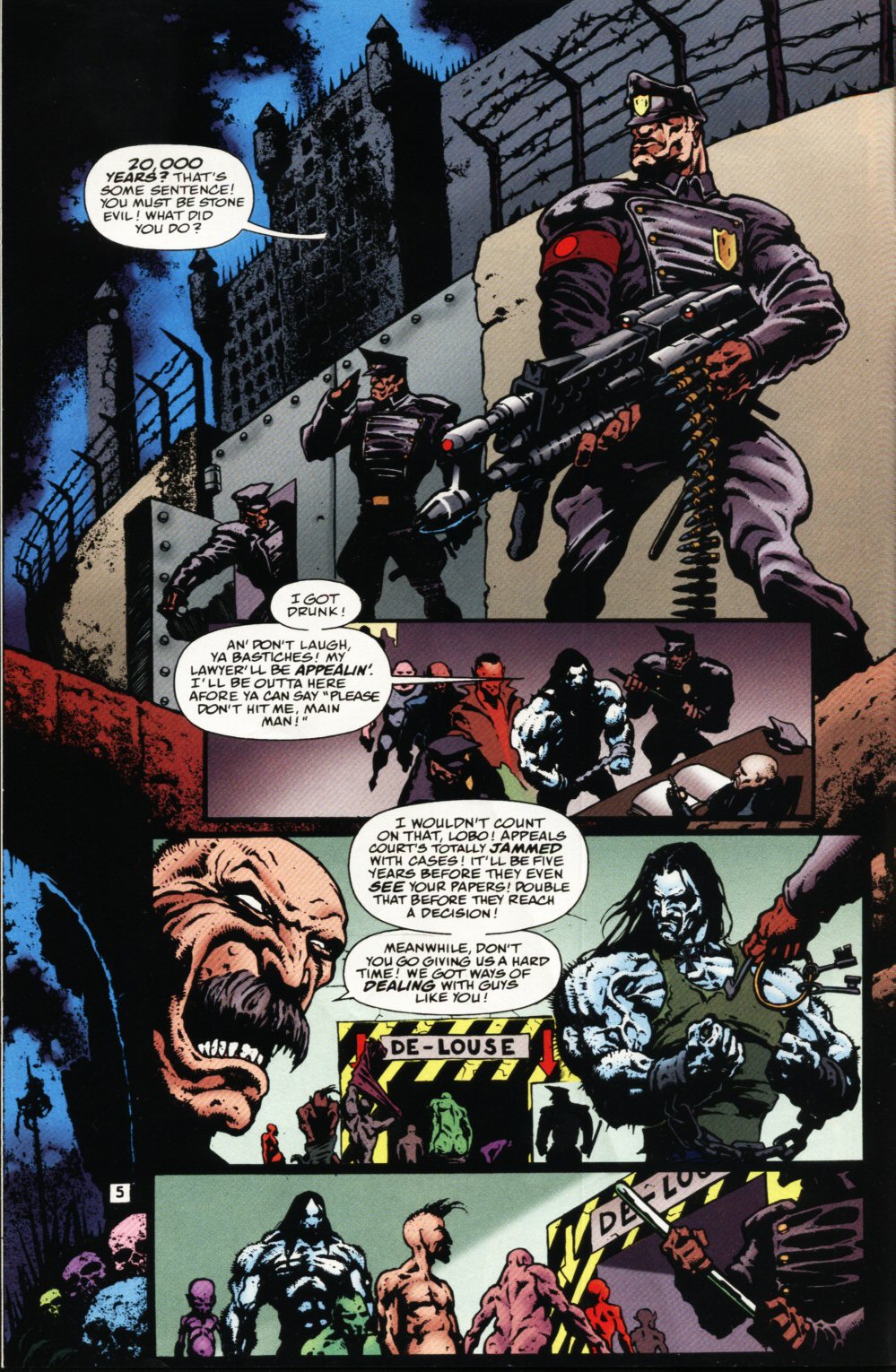 Read online Lobo: Chained comic -  Issue # Full - 6