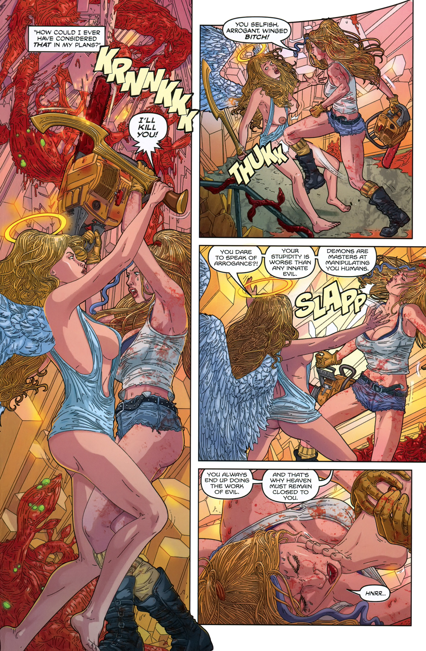 Read online Nancy in Hell On Earth comic -  Issue #4 - 4