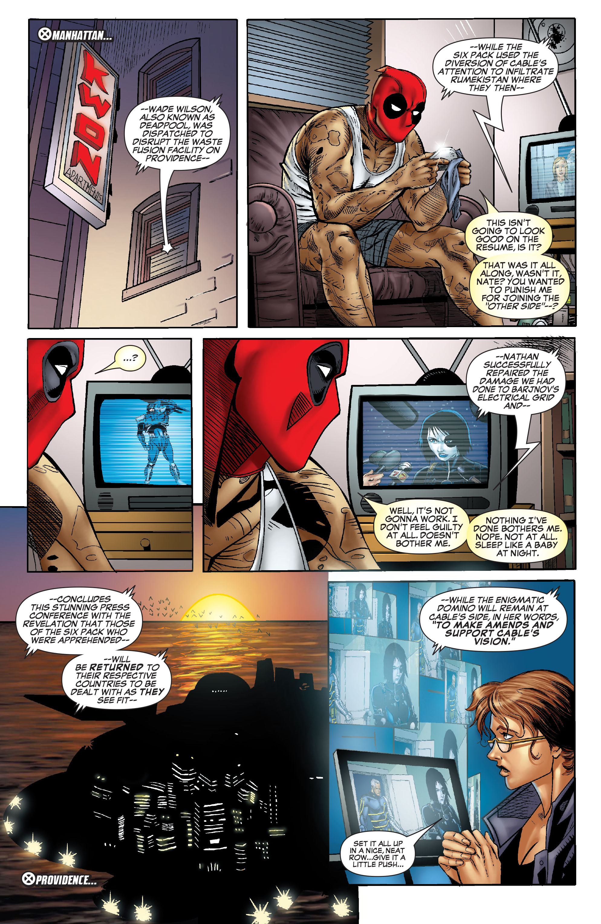 Read online Cable and Deadpool comic -  Issue #34 - 21