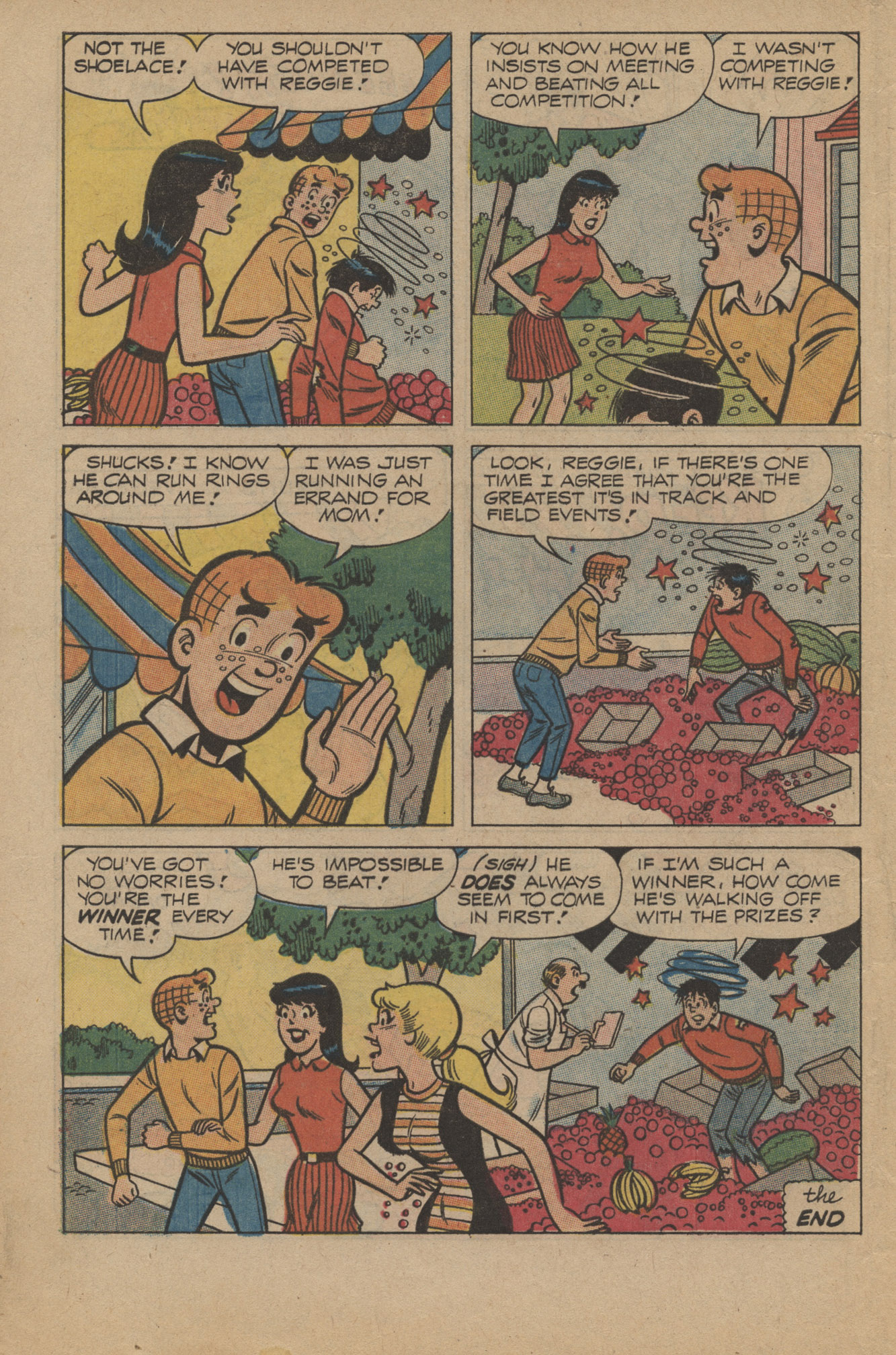 Read online Reggie and Me (1966) comic -  Issue #33 - 8