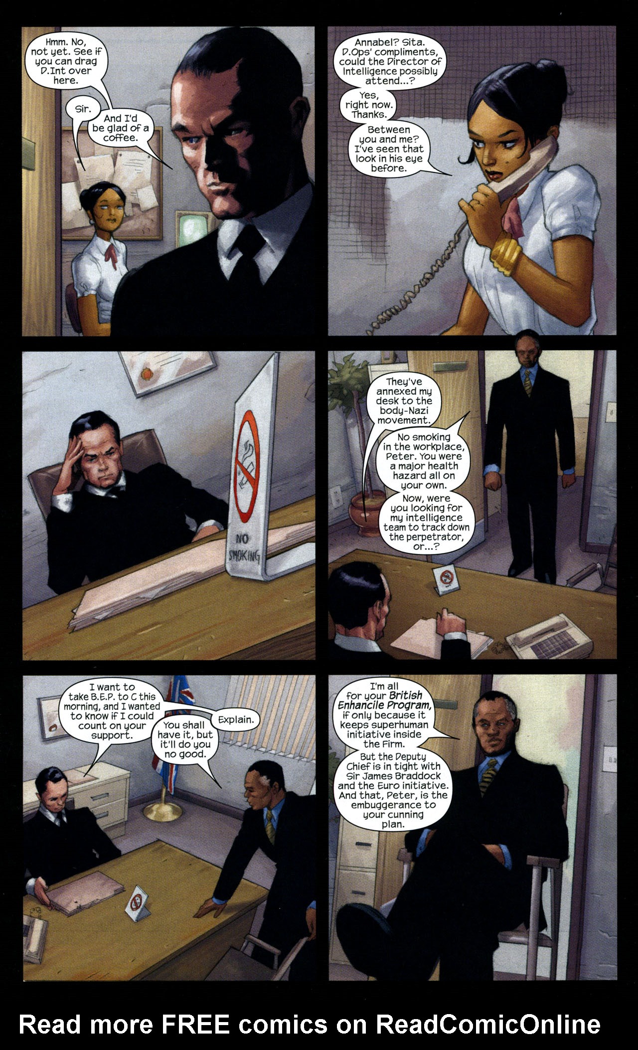 Read online Ultimate Human comic -  Issue #3 - 4