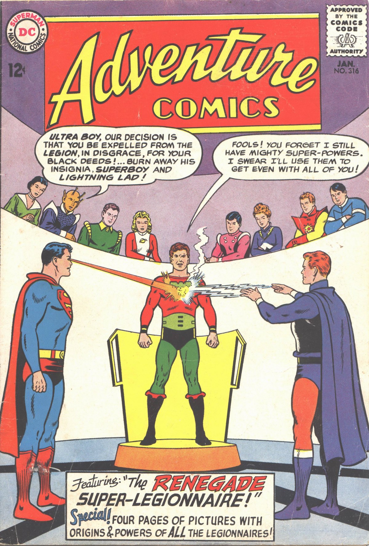 Read online Adventure Comics (1938) comic -  Issue #316 - 1