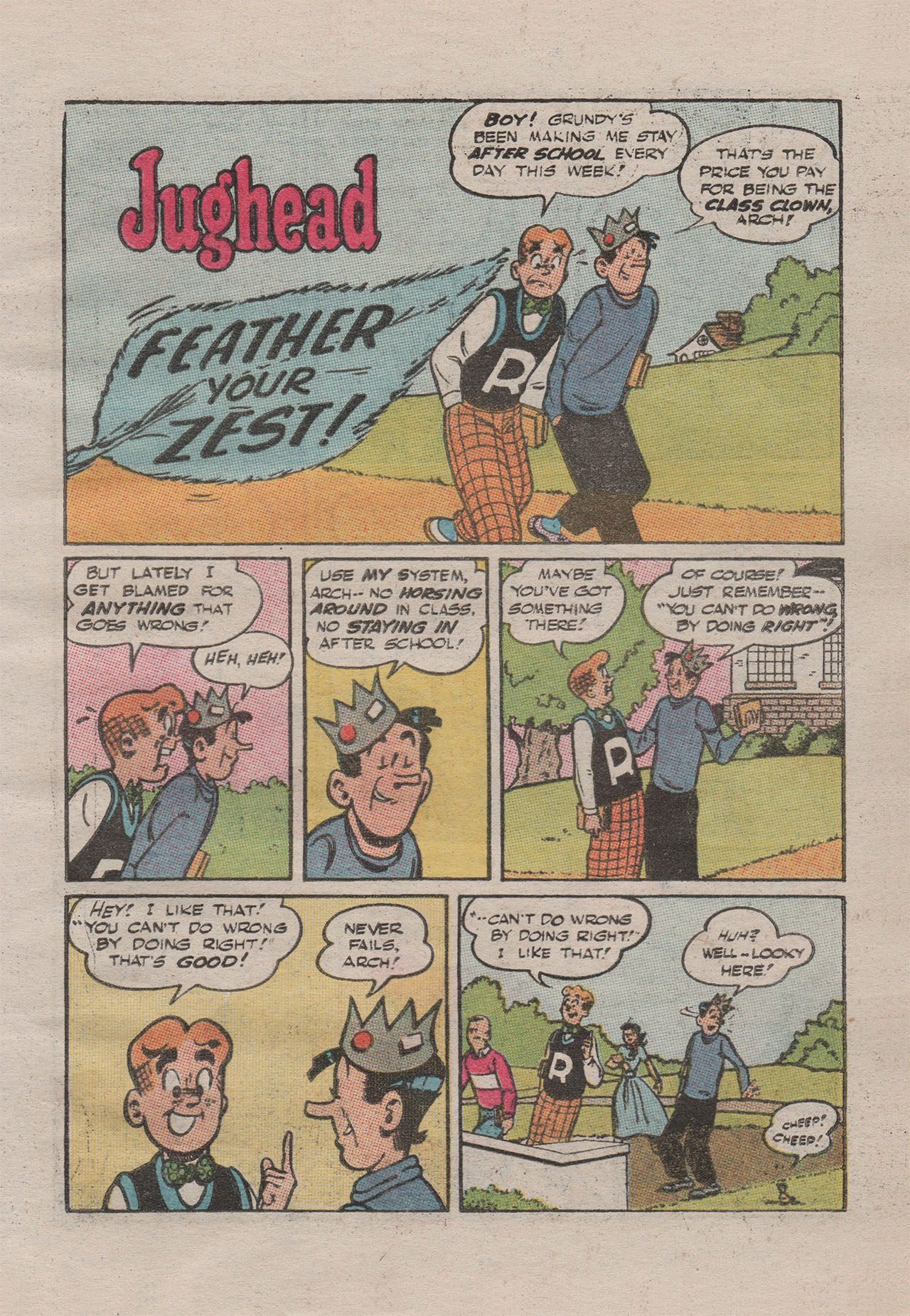 Read online Jughead with Archie Digest Magazine comic -  Issue #99 - 62