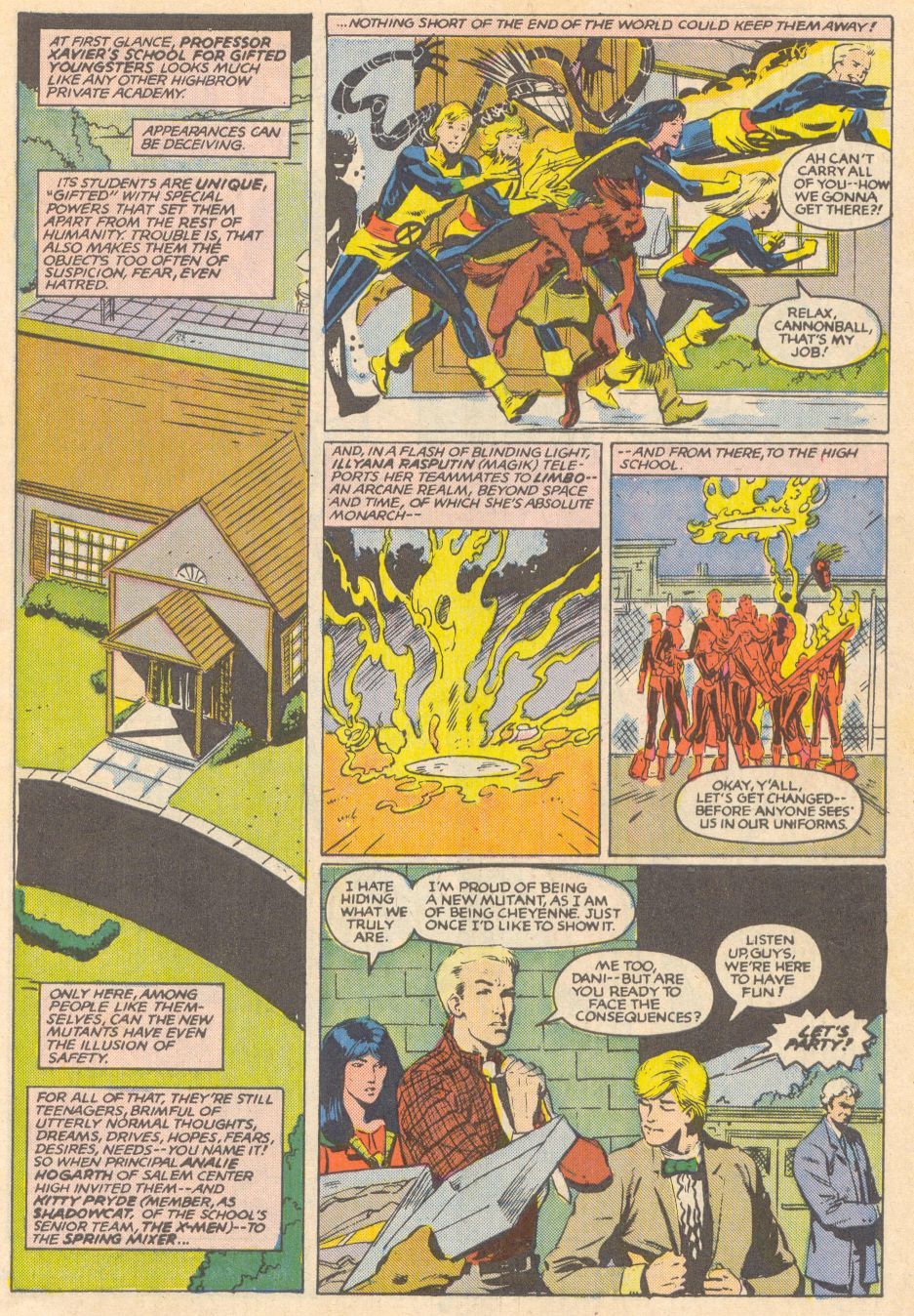 Read online The New Mutants comic -  Issue #45 - 2