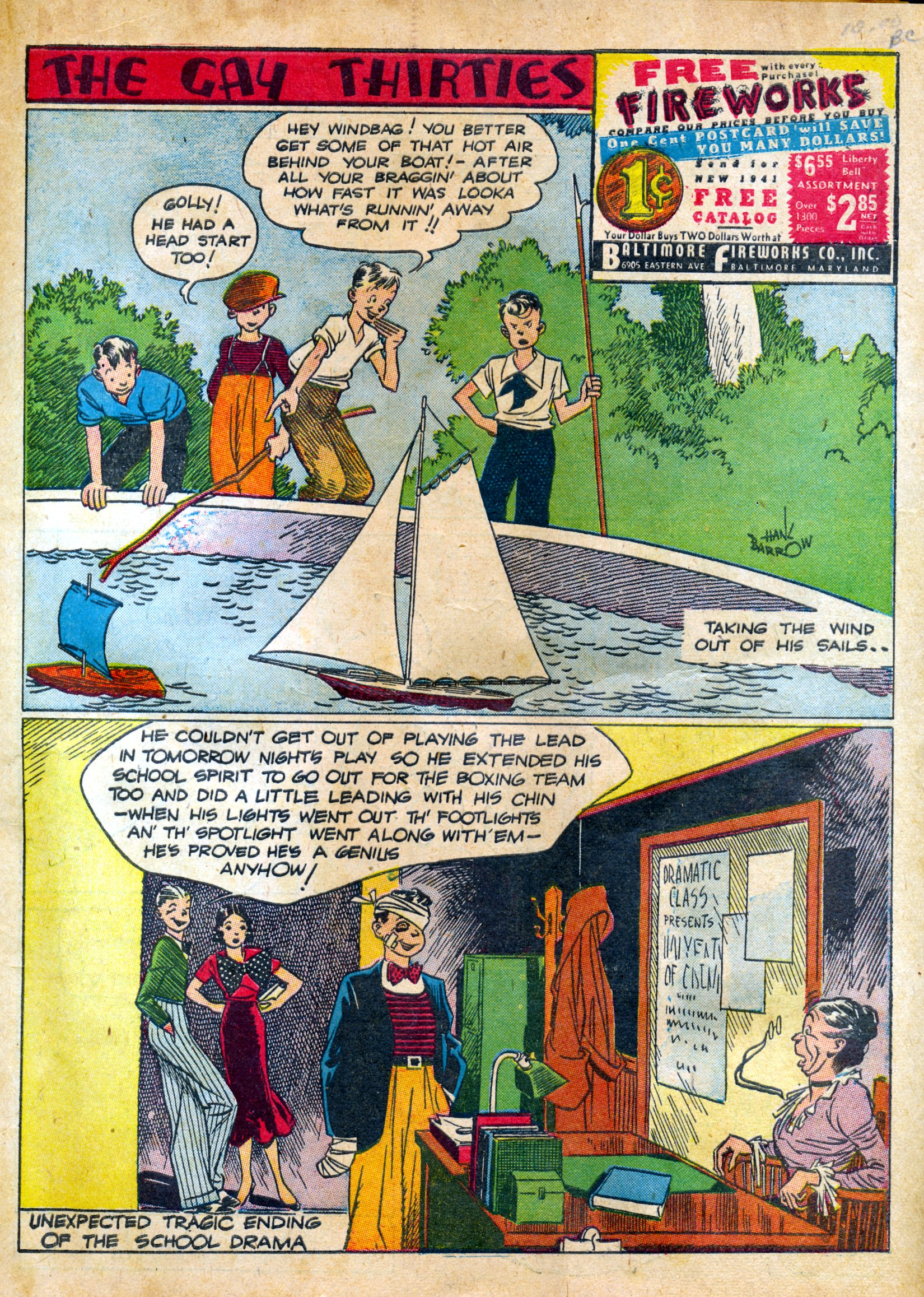 Read online Famous Funnies comic -  Issue #82 - 3