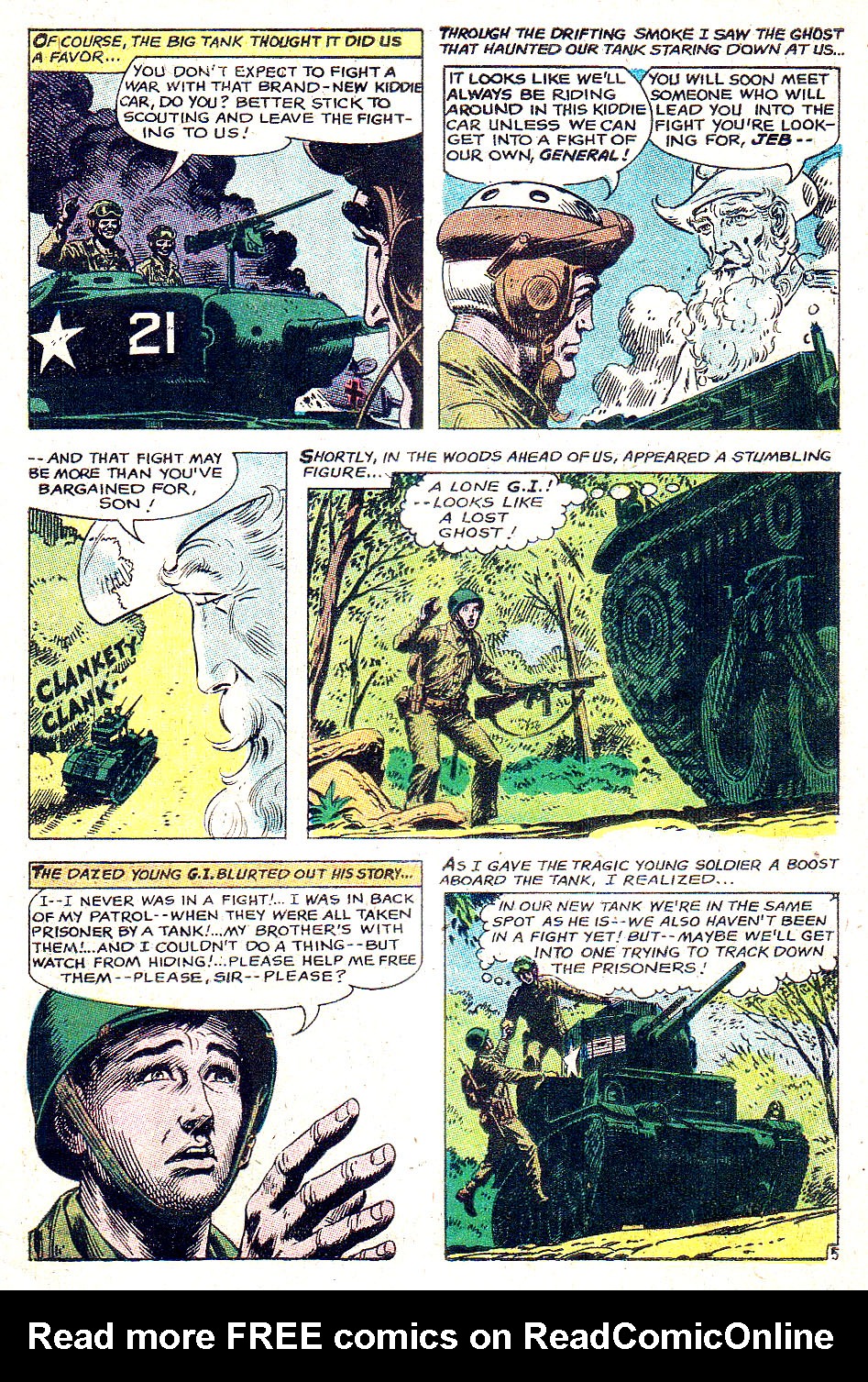 Read online G.I. Combat (1952) comic -  Issue #124 - 7