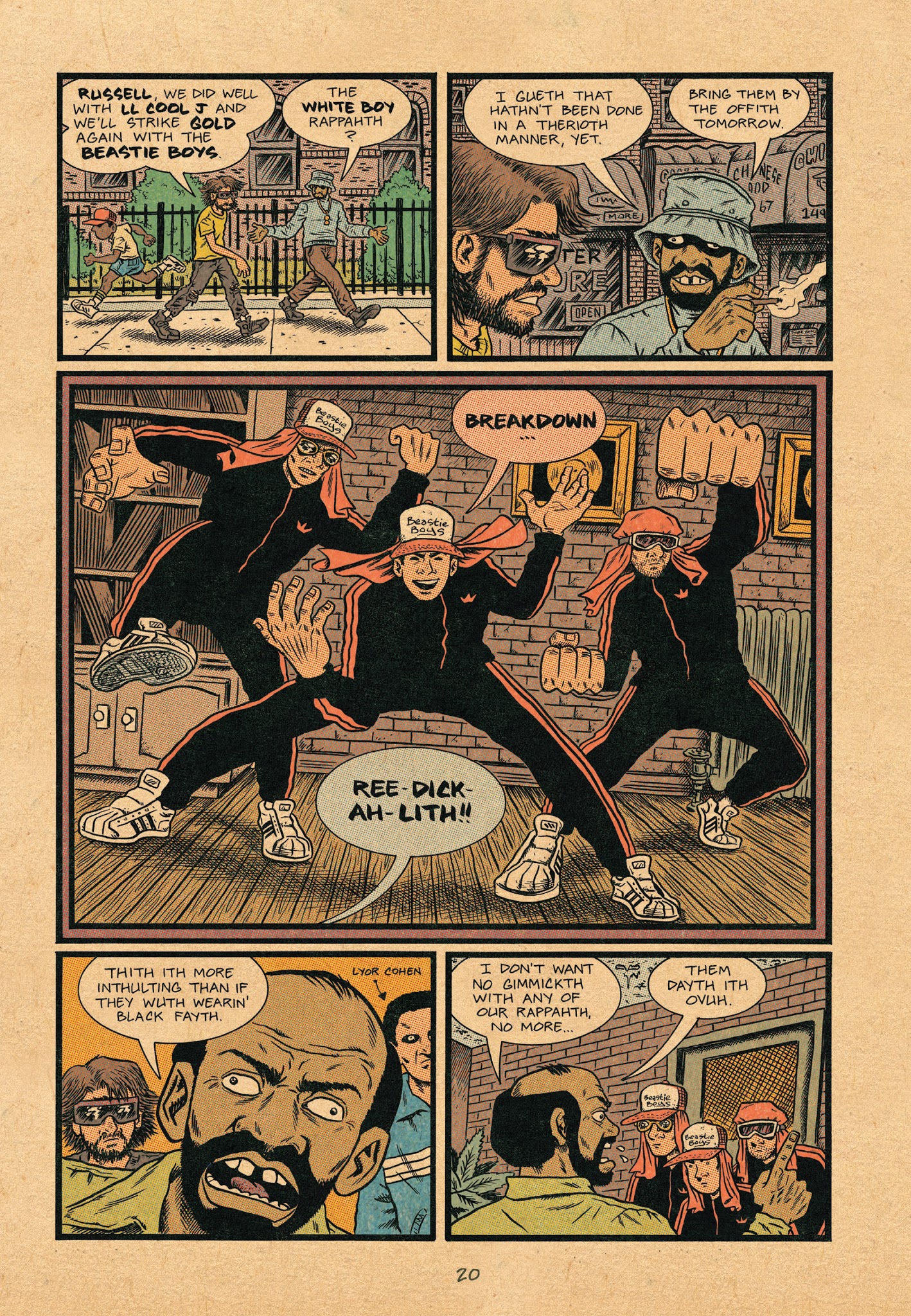 Read online Hip Hop Family Tree (2013) comic -  Issue # TPB 4 - 21