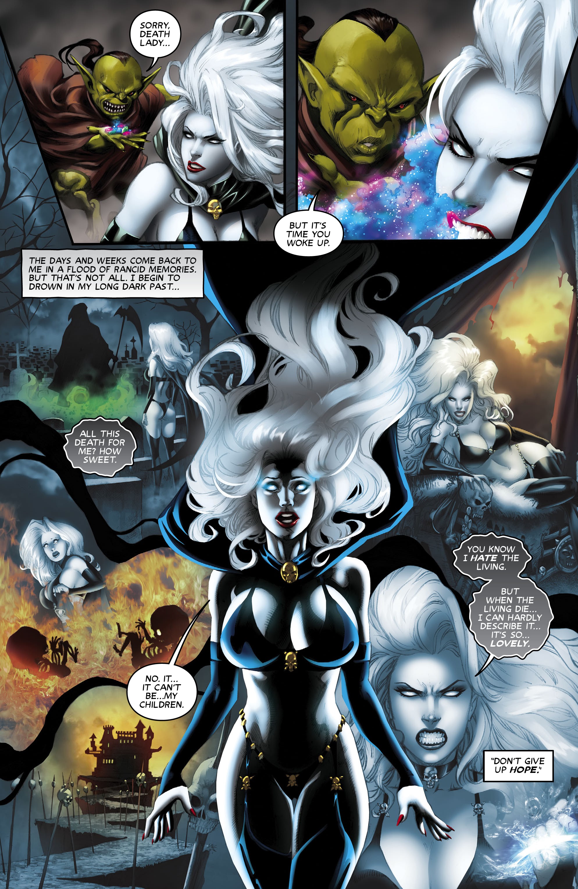 Read online Lady Death: Treacherous Infamy comic -  Issue # Full - 42