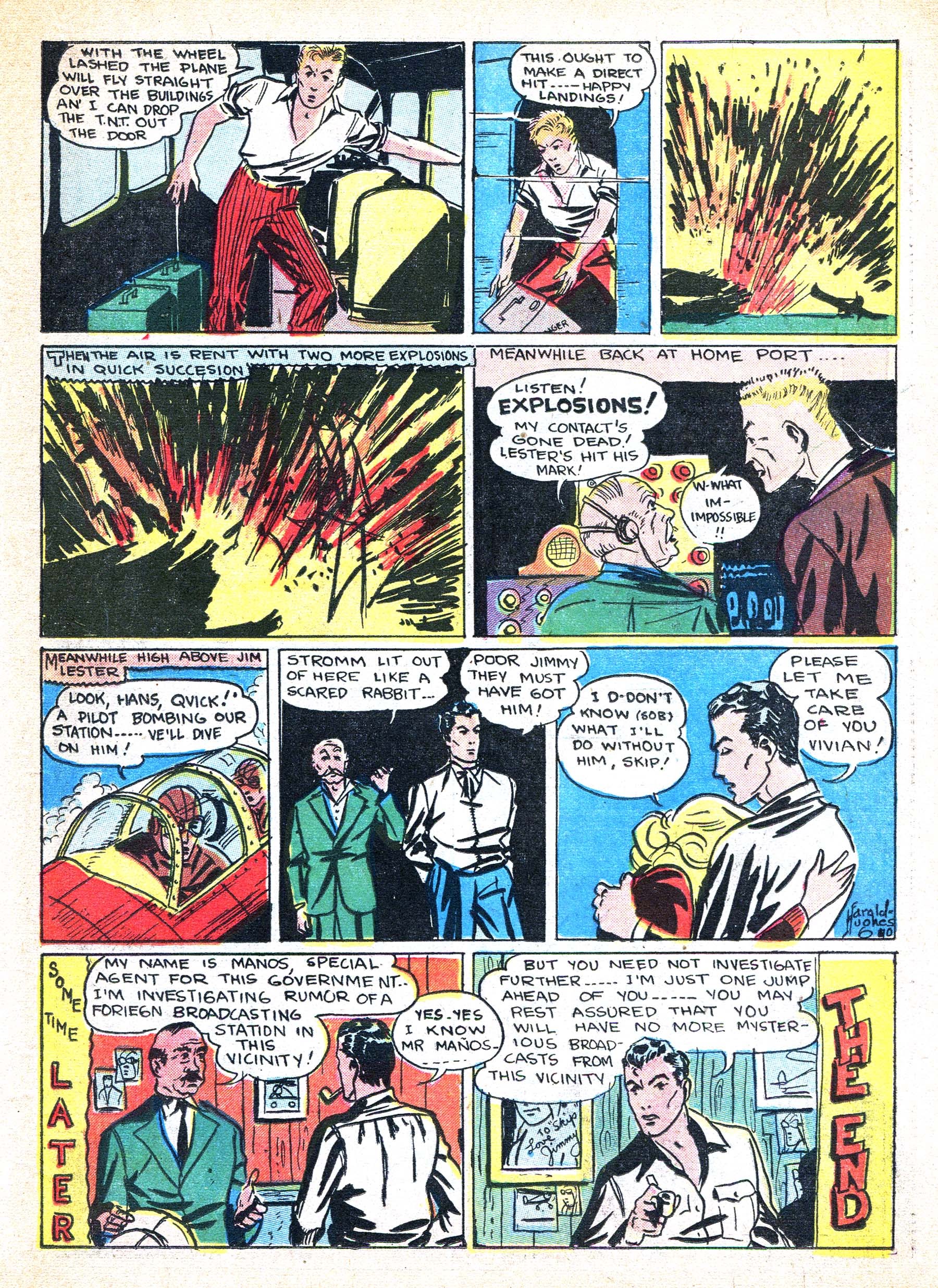 Read online Masked Marvel comic -  Issue #1 - 53