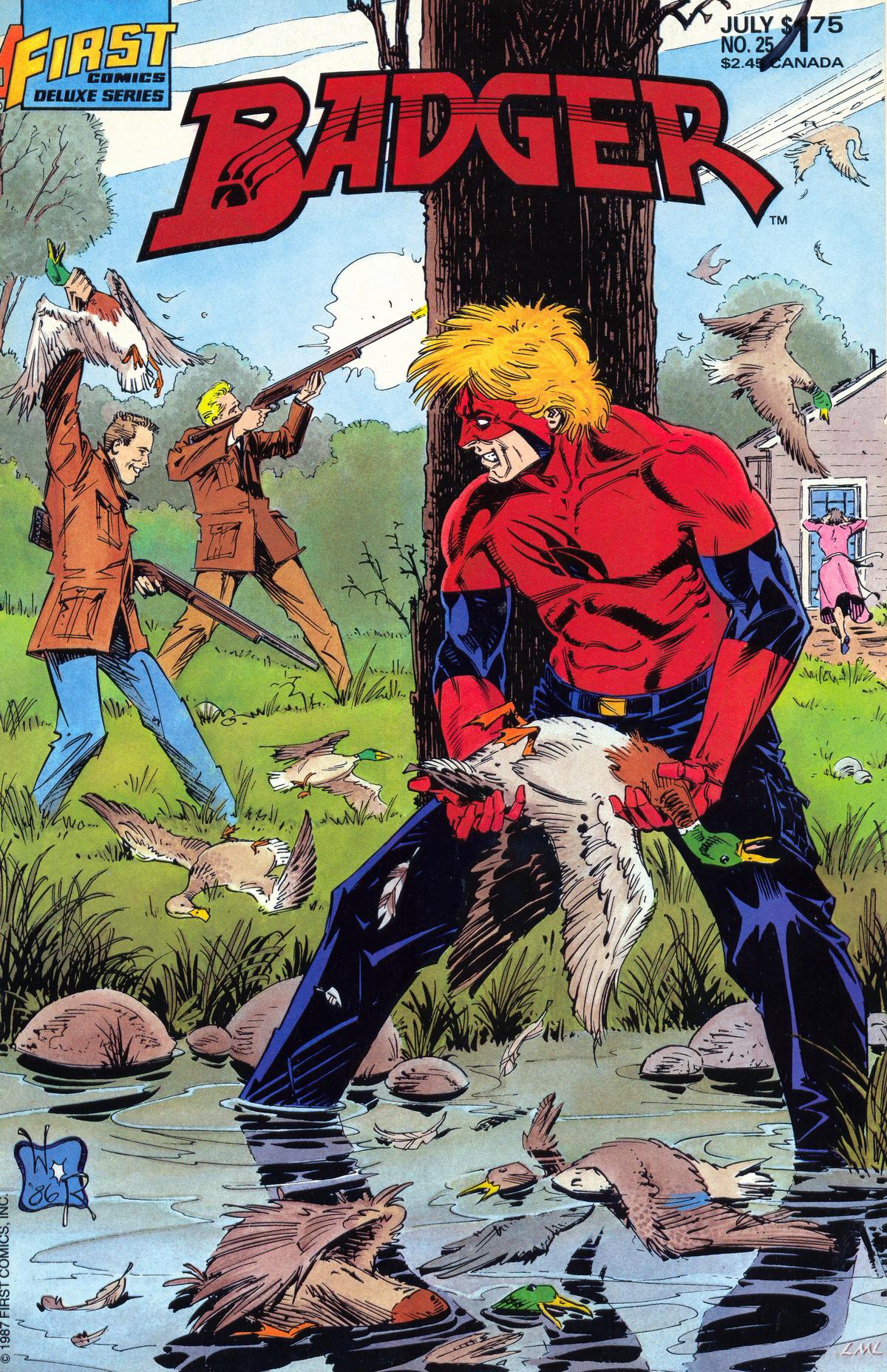 Read online The Badger comic -  Issue #25 - 1