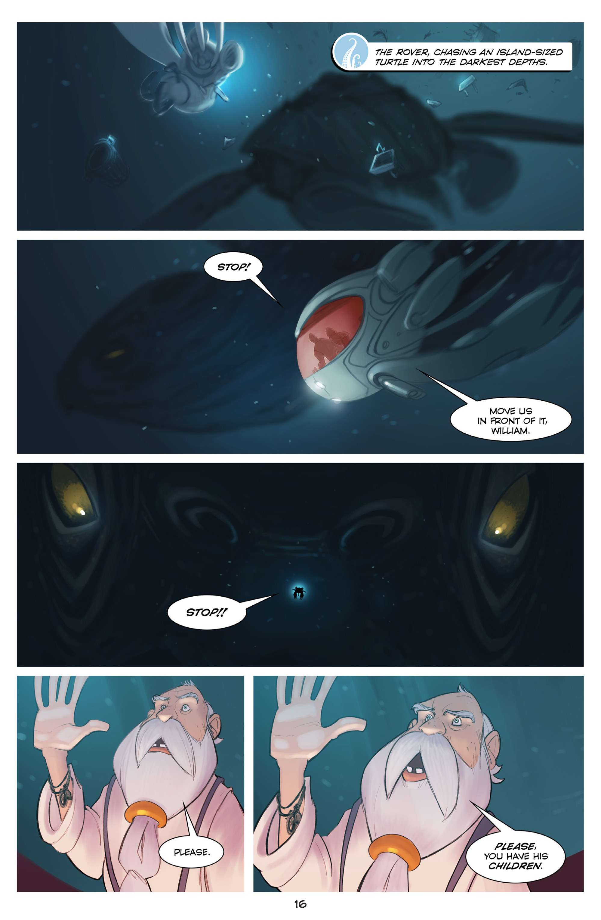 Read online The Deep: The Vanishing Island comic -  Issue #3 - 17