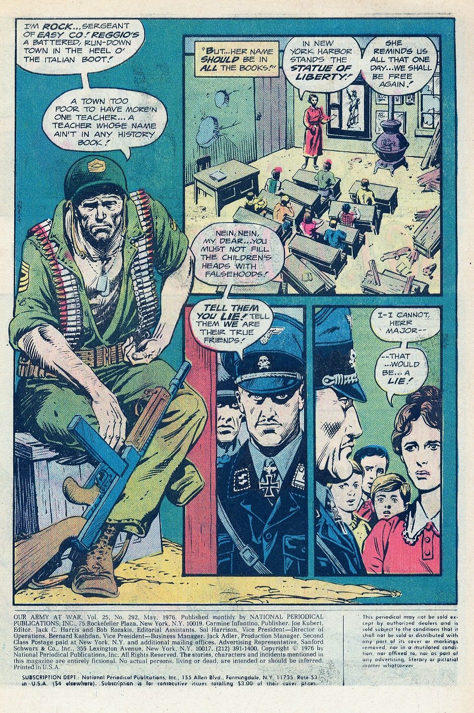 Read online Our Army at War (1952) comic -  Issue #292 - 3
