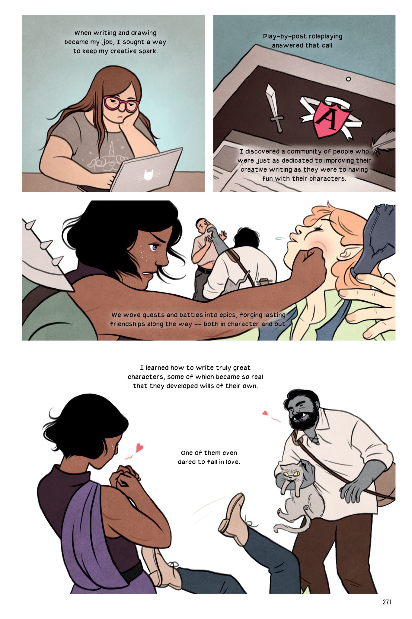 Read online The Secret Loves of Geek Girls comic -  Issue # TPB - 272