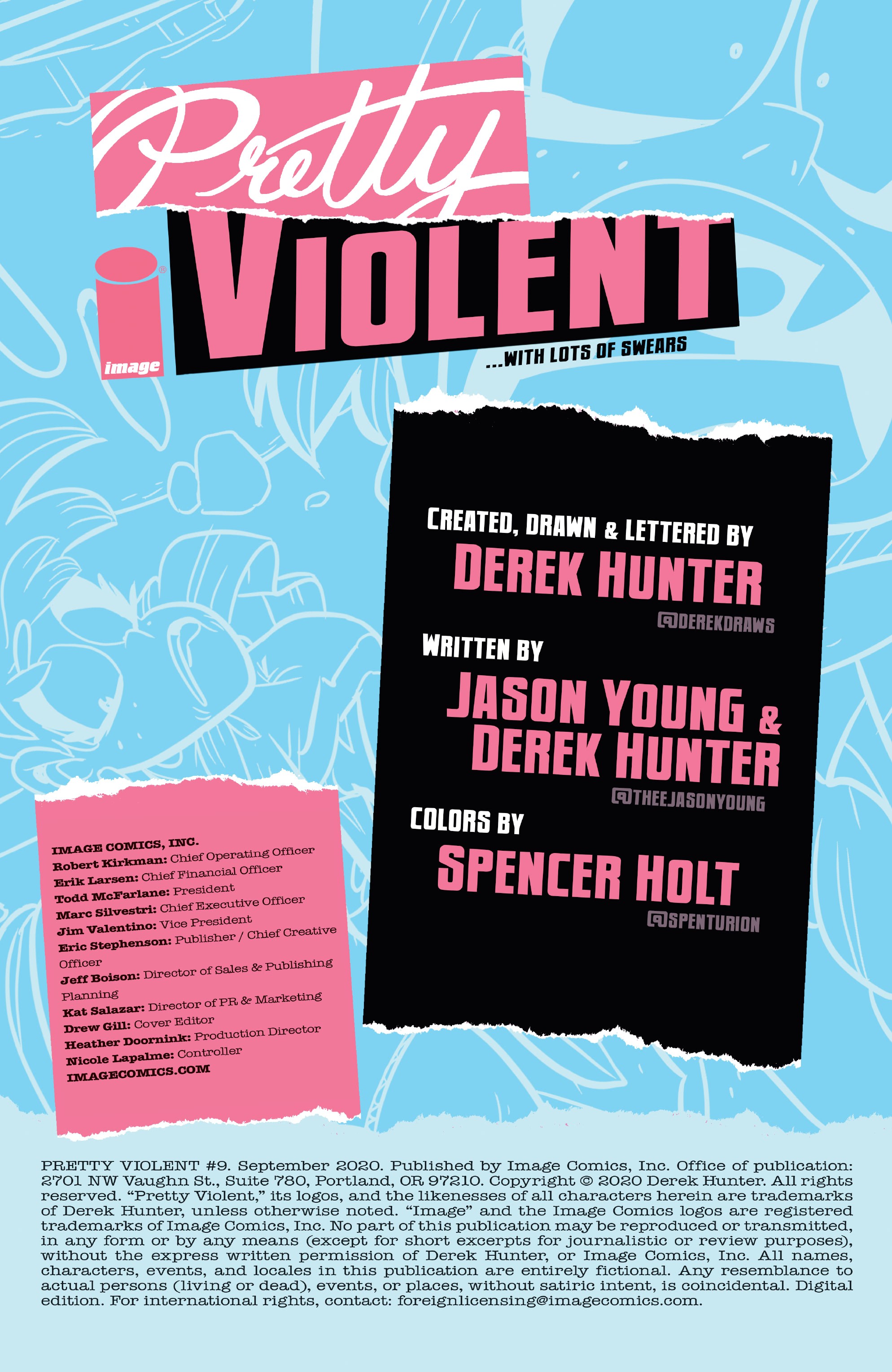 Read online Pretty Violent comic -  Issue #9 - 2