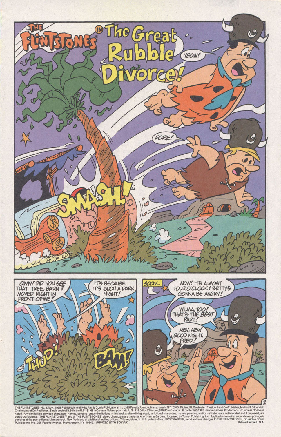 Read online The Flintstones (1995) comic -  Issue #3 - 3