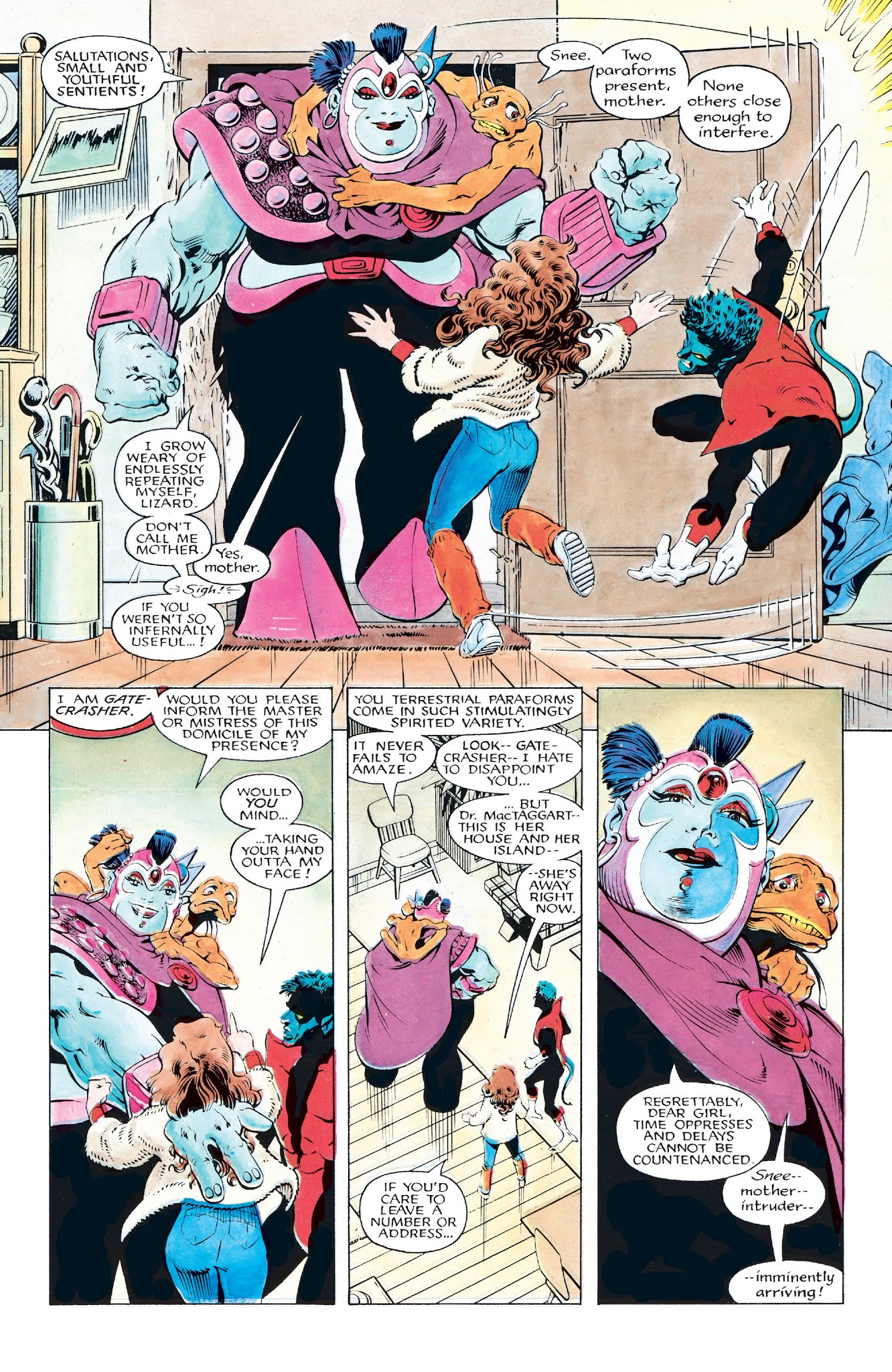 Read online Excalibur (1988) comic -  Issue # TPB 1 (Part 1) - 22