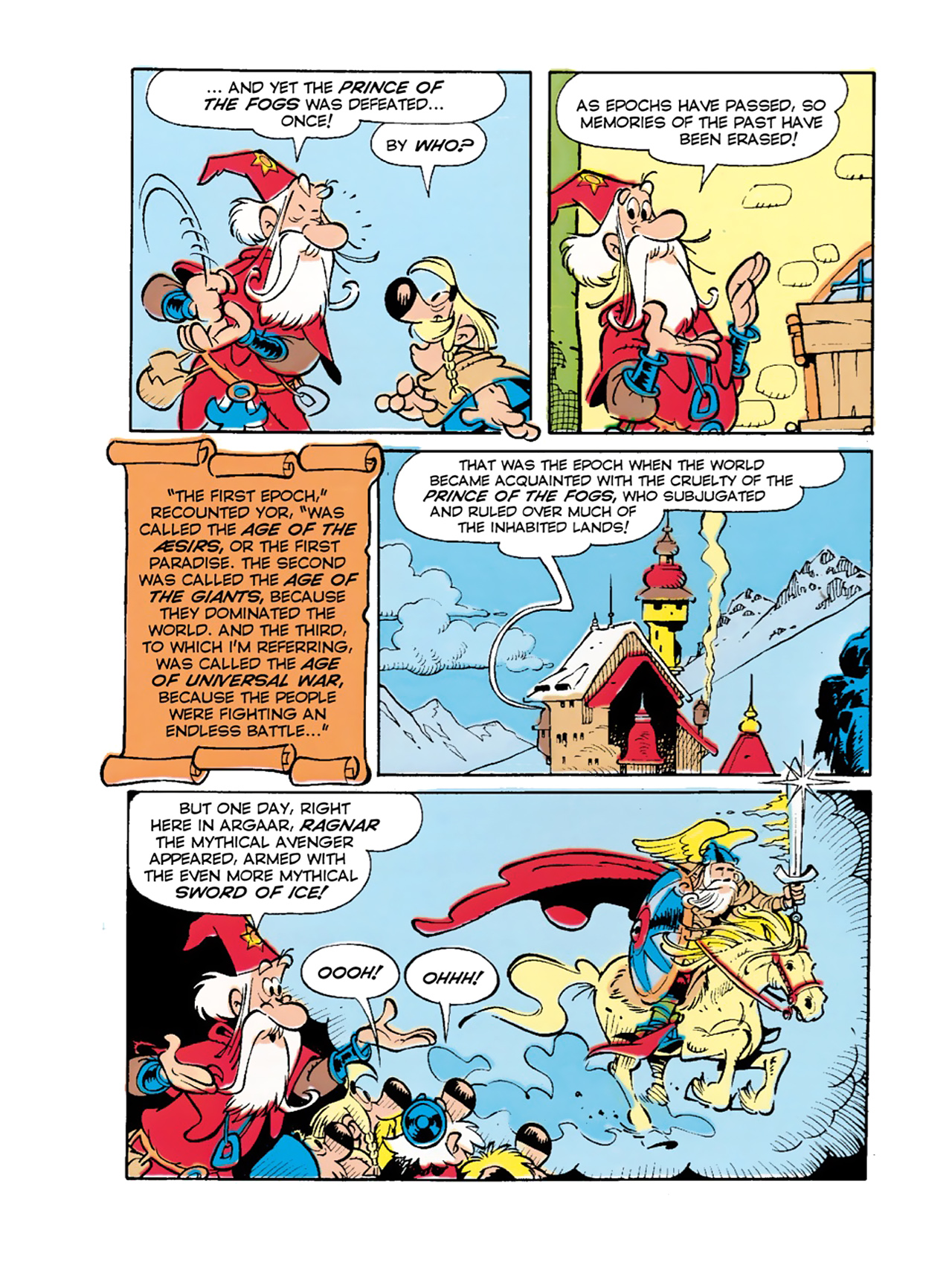 Read online Mickey Mouse in the Sword of Ice comic -  Issue #1 - 6