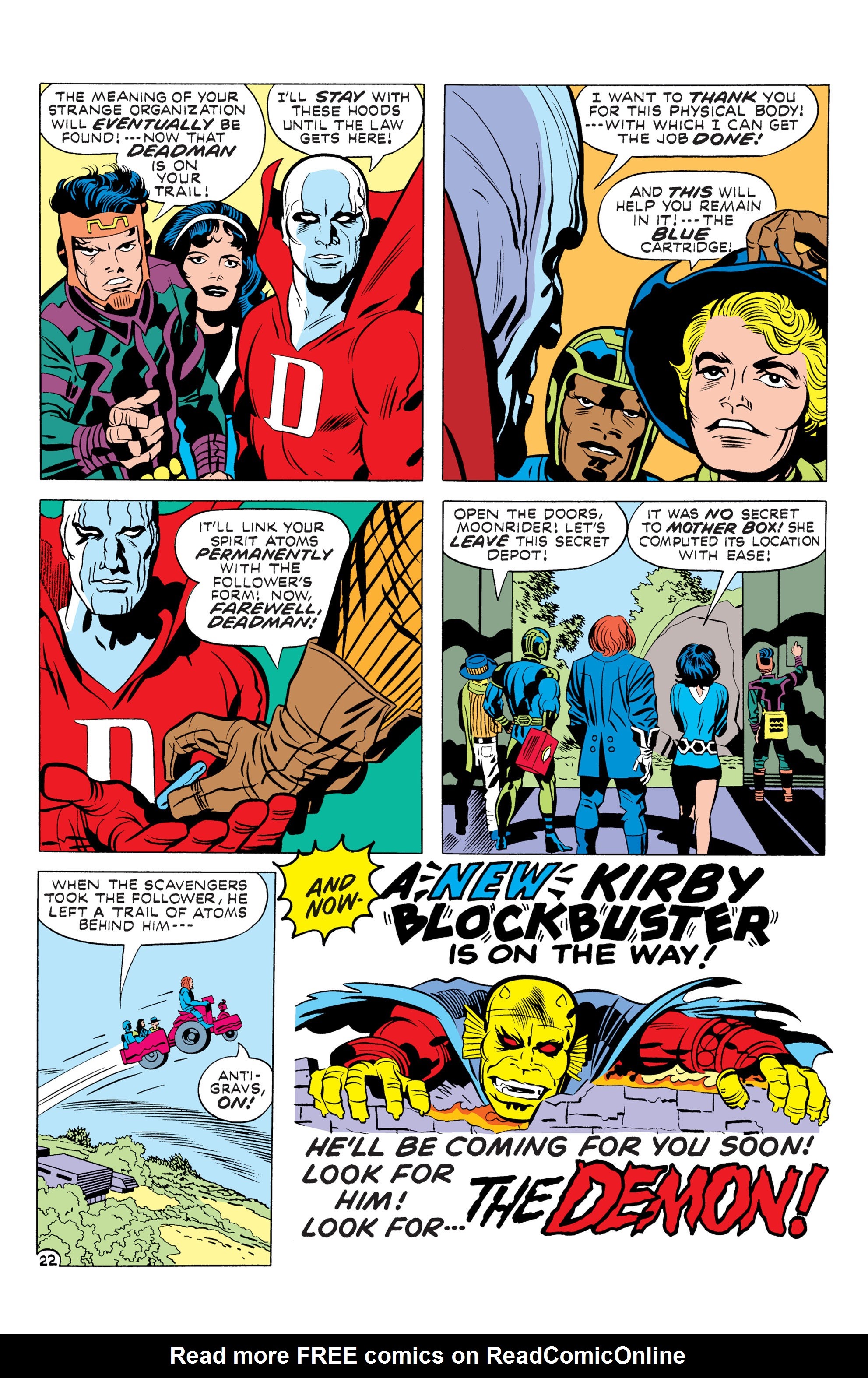 Read online The Forever People comic -  Issue #10 - 23