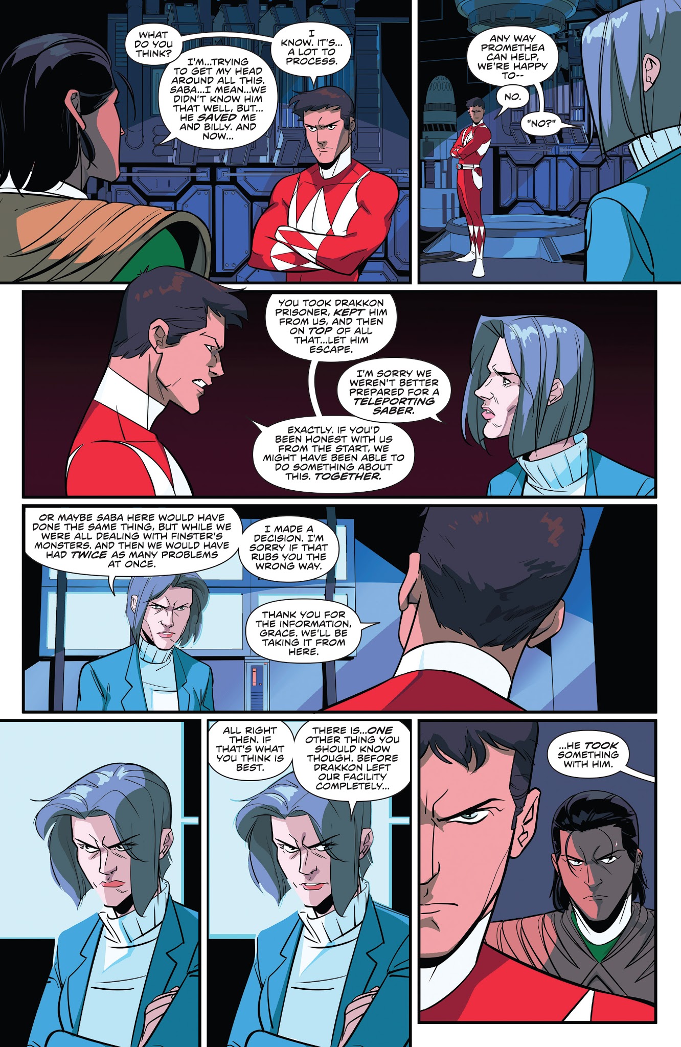 Read online Mighty Morphin Power Rangers comic -  Issue #25 - 8