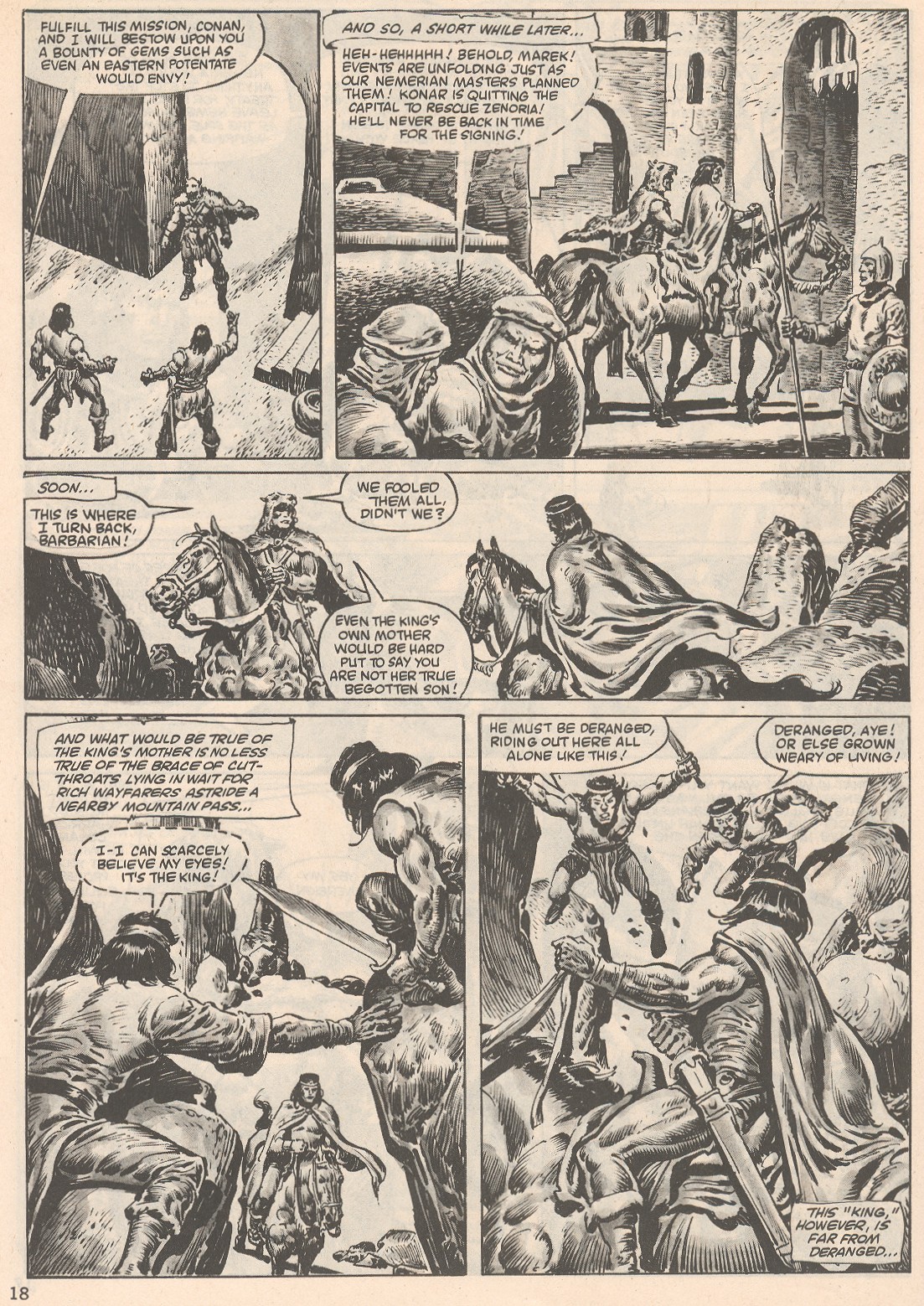 Read online The Savage Sword Of Conan comic -  Issue #104 - 18