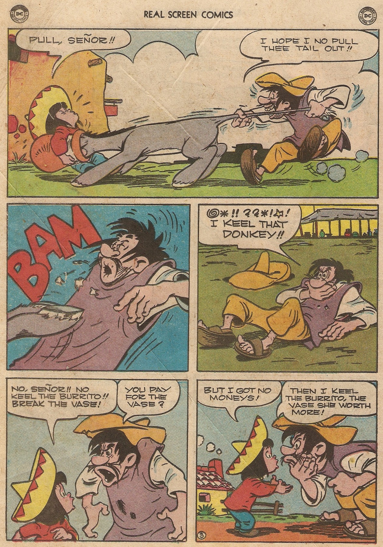 Read online Real Screen Comics comic -  Issue #28 - 36
