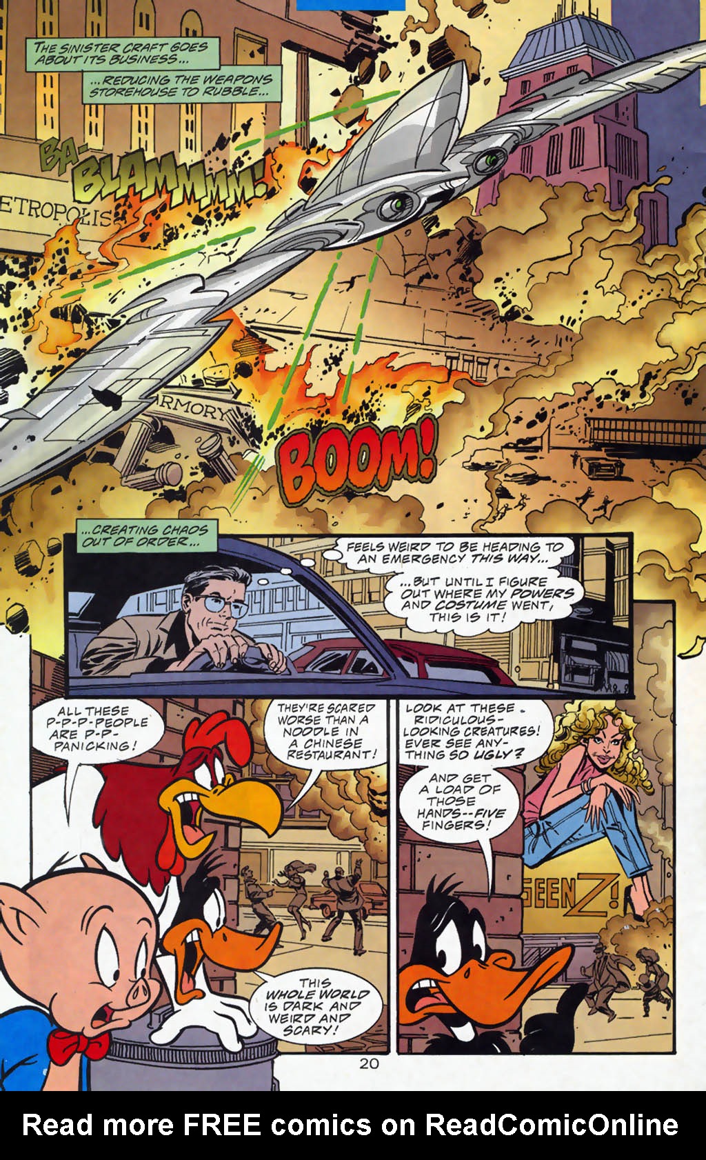 Read online Superman & Bugs Bunny comic - Issue #2