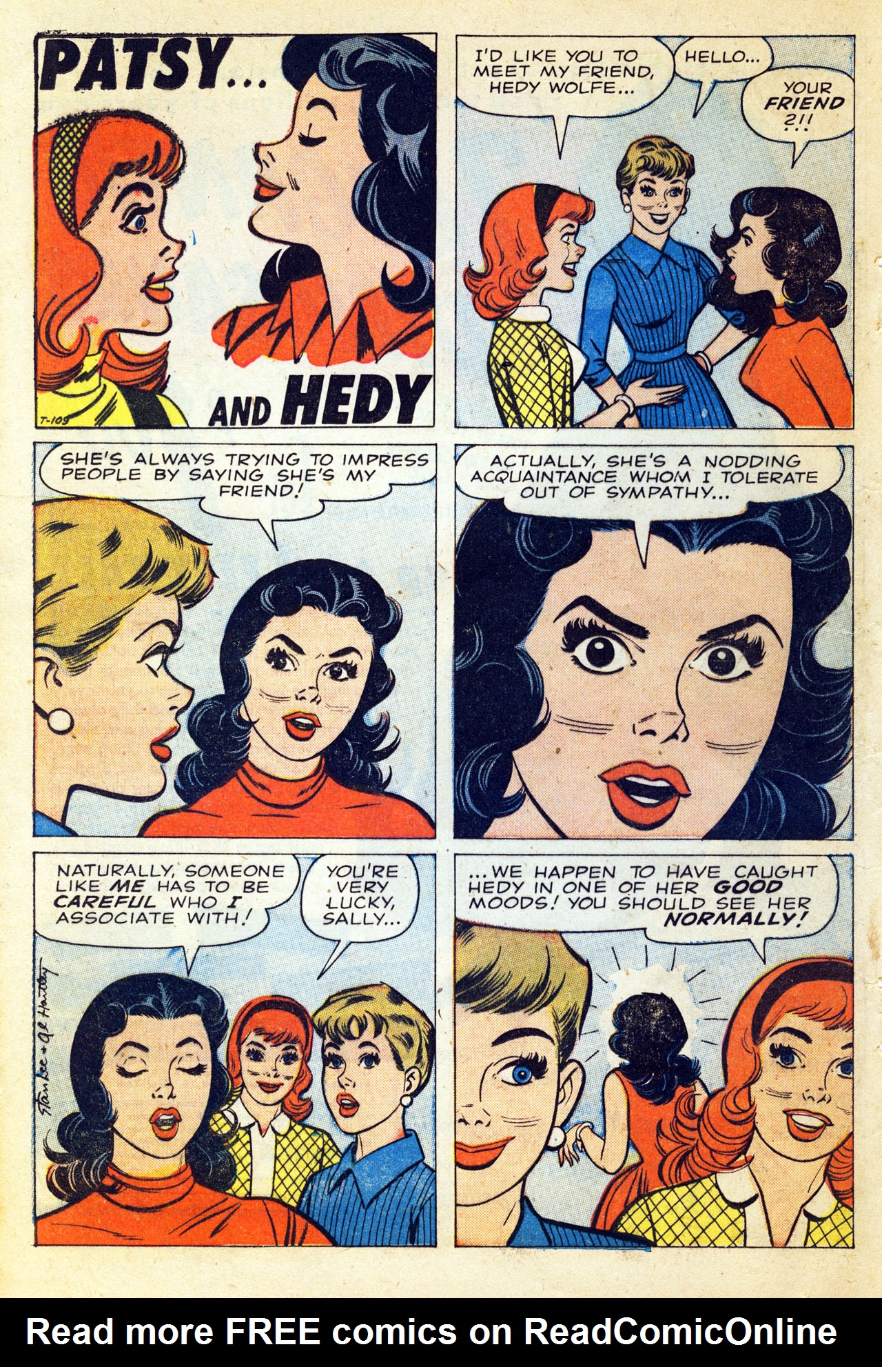 Read online Patsy and Hedy comic -  Issue #62 - 16