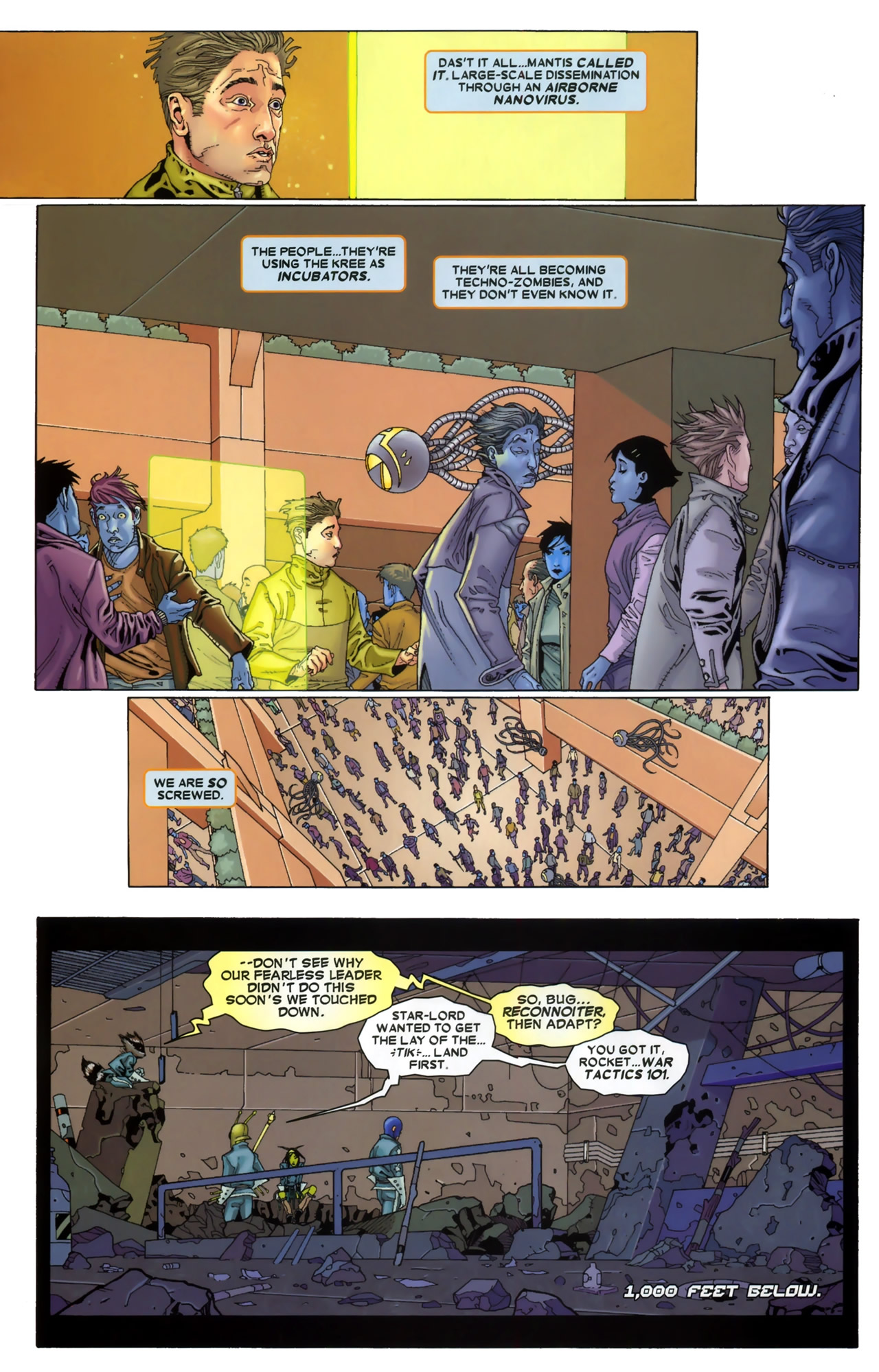 Read online Annihilation: Conquest - Starlord comic -  Issue #3 - 6