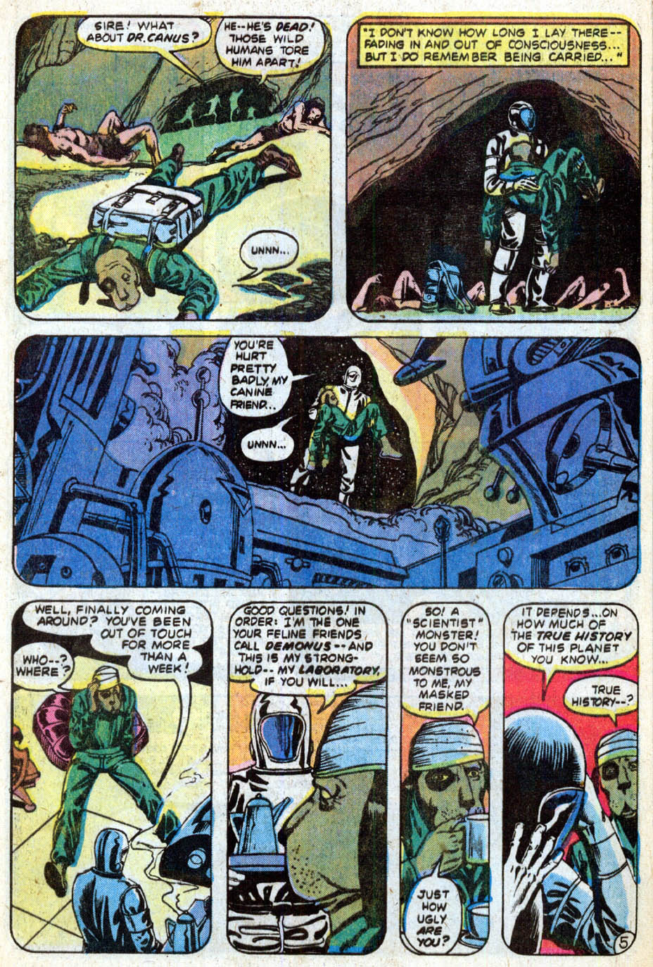 Read online Kamandi, The Last Boy On Earth comic -  Issue #57 - 6