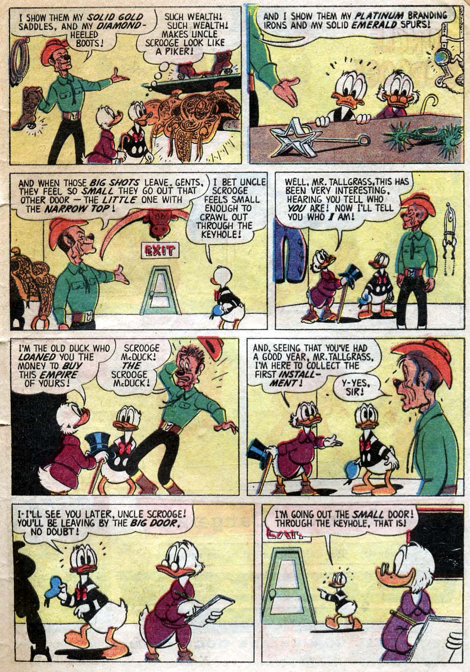 Read online Uncle Scrooge (1953) comic -  Issue #23 - 33