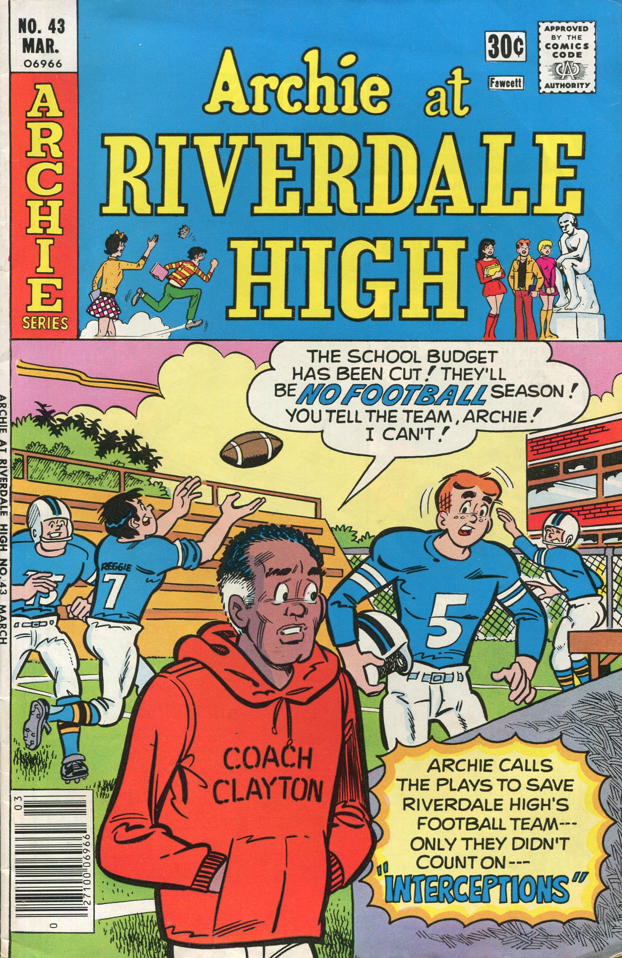 Read online Archie at Riverdale High (1972) comic -  Issue #43 - 1
