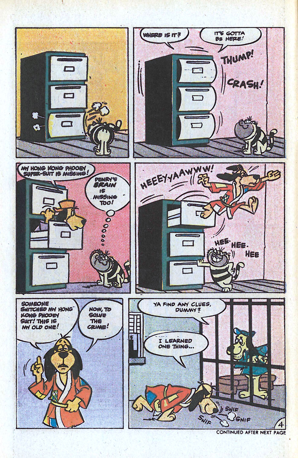 Read online Hong Kong Phooey comic -  Issue #9 - 6