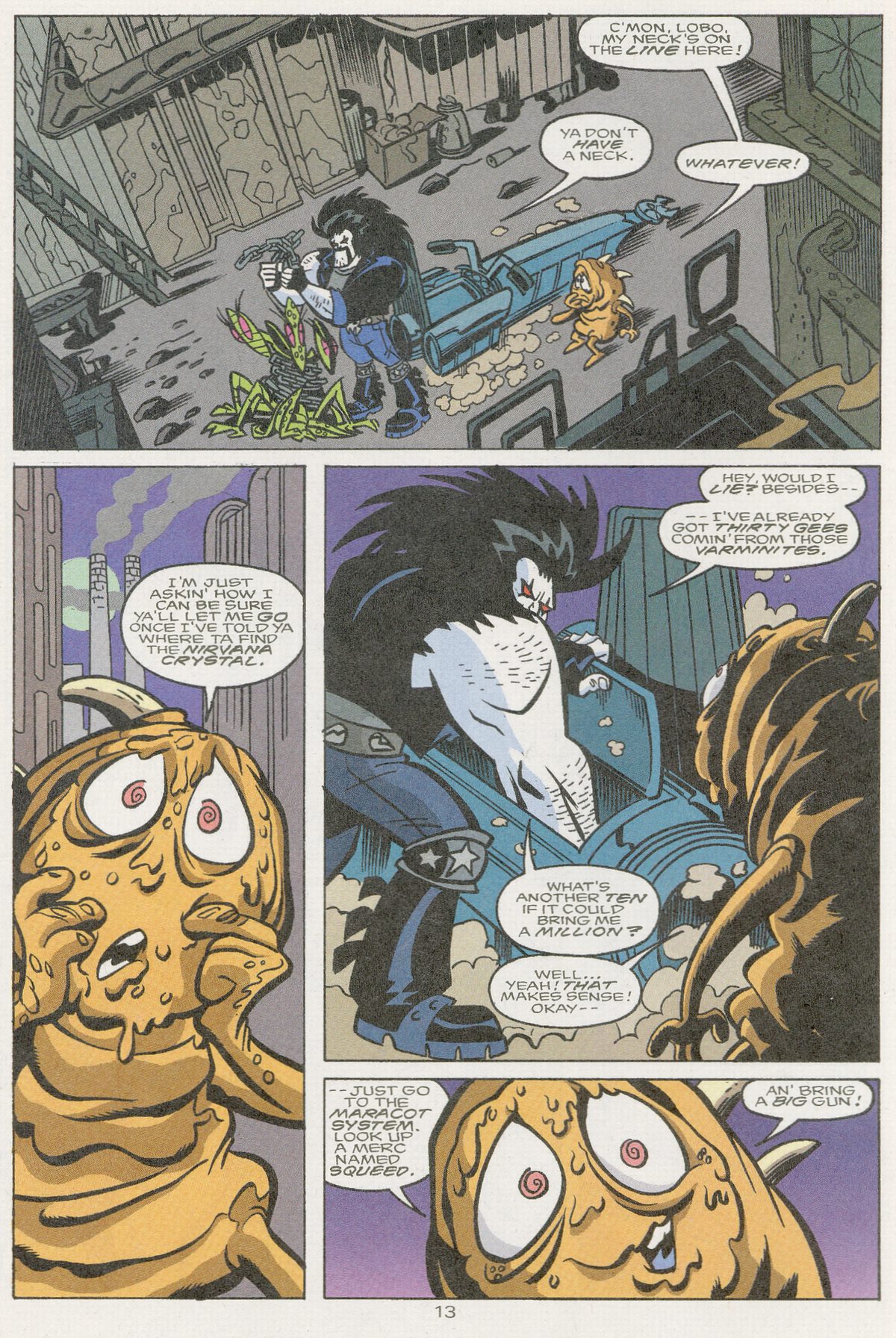 Read online Superman Adventures comic -  Issue # _Special - Superman vs Lobo - 14