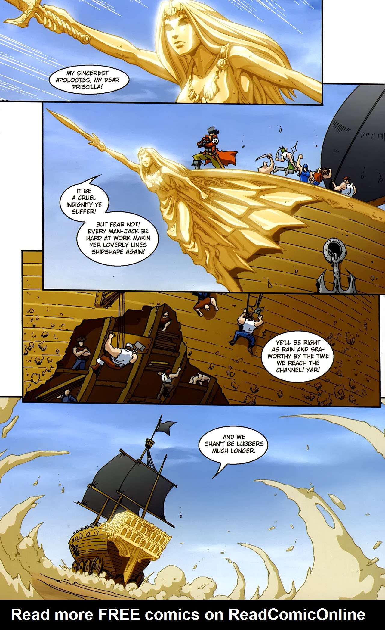 Read online Pirates vs. Ninjas II comic -  Issue #4 - 11