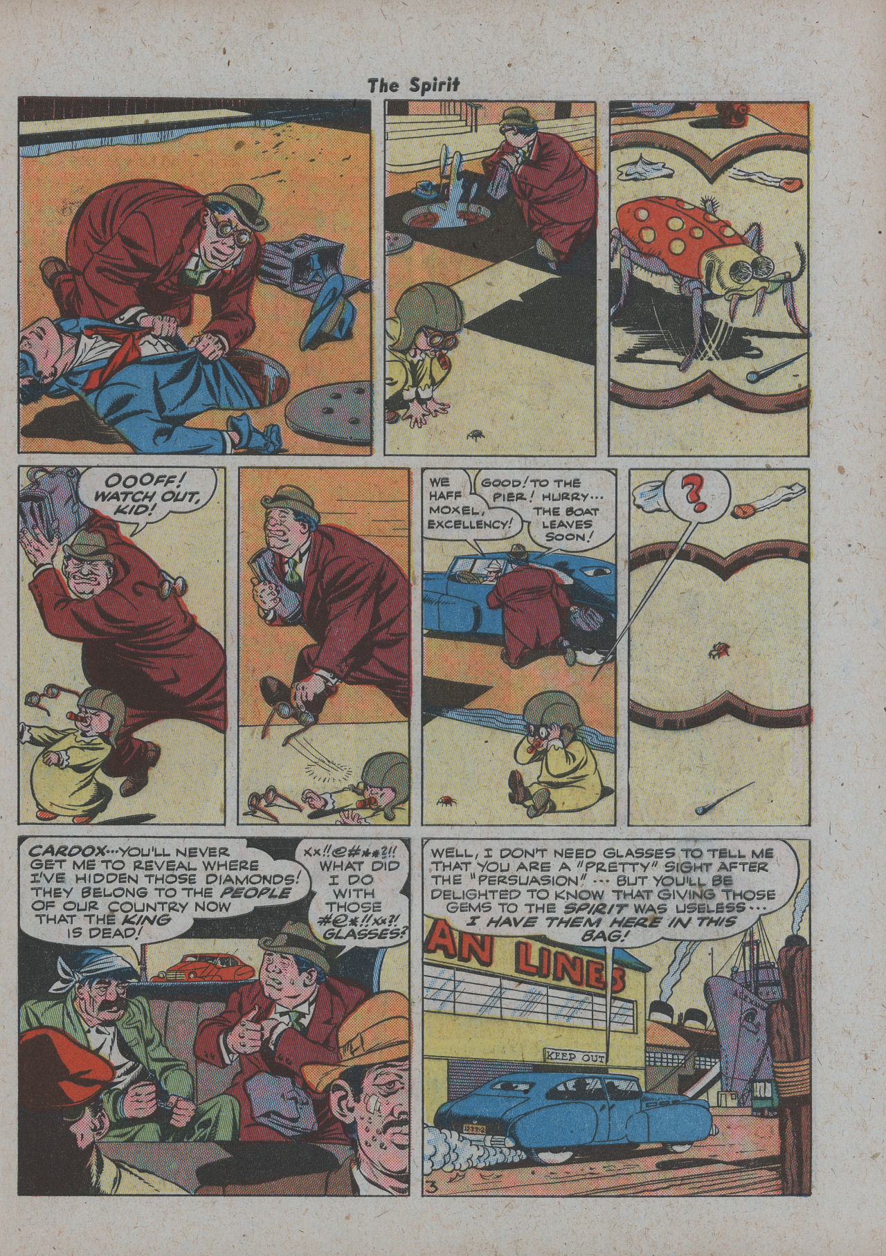 Read online The Spirit (1944) comic -  Issue #20 - 29