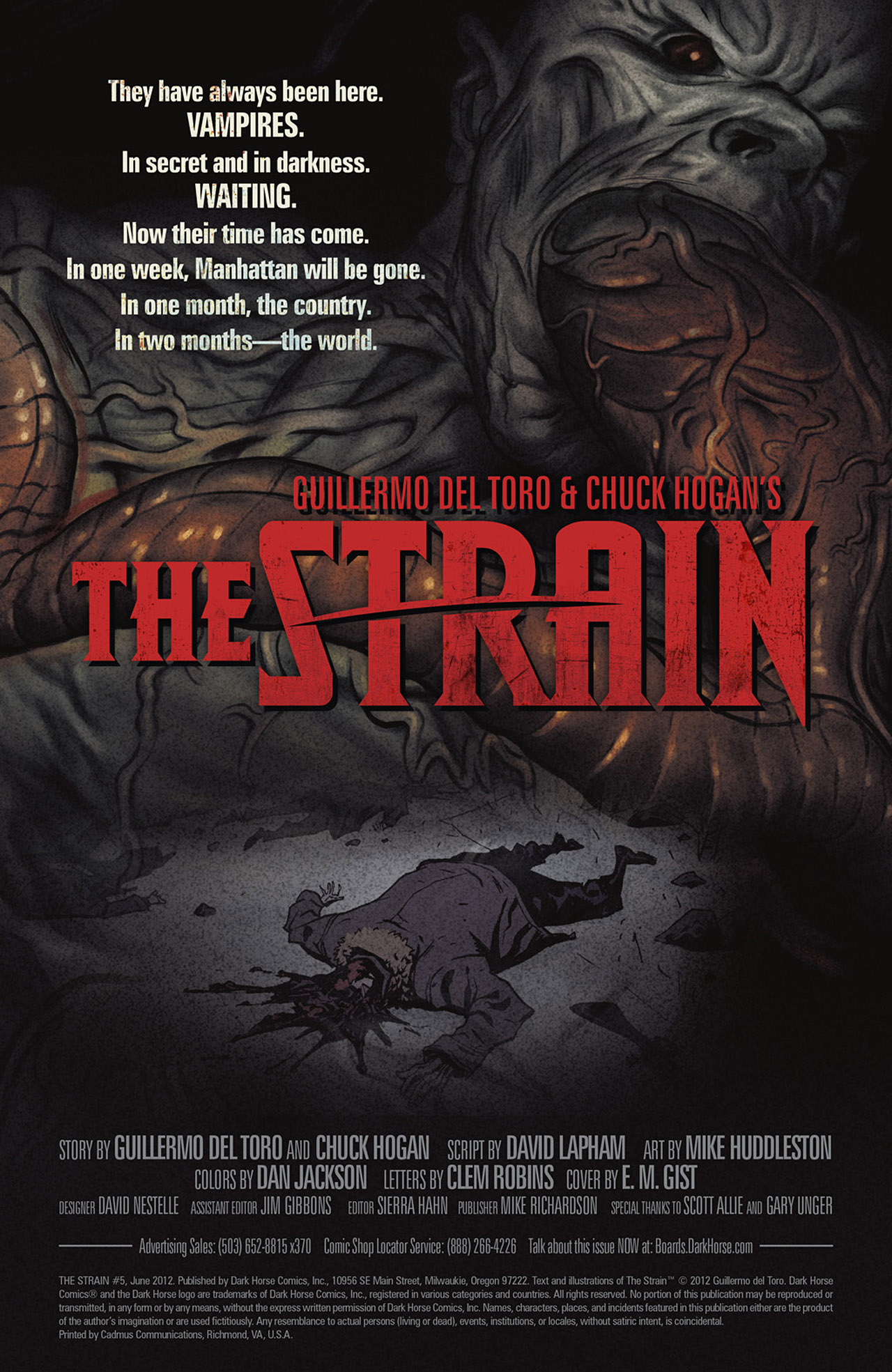 Read online The Strain comic -  Issue #5 - 2