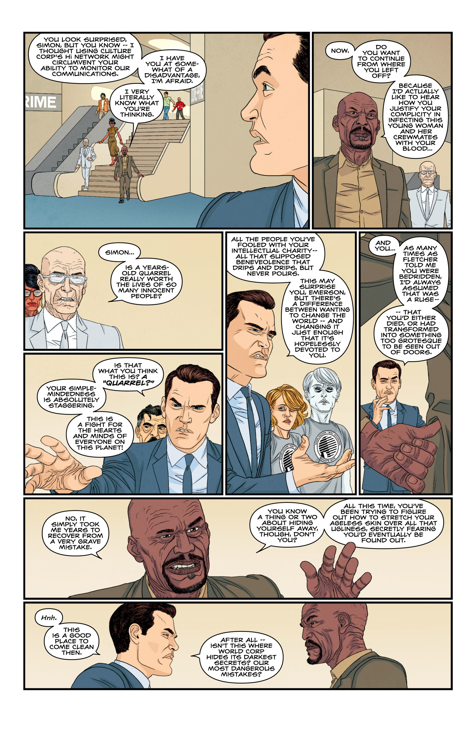 Read online Nowhere Men comic -  Issue #6 - 12