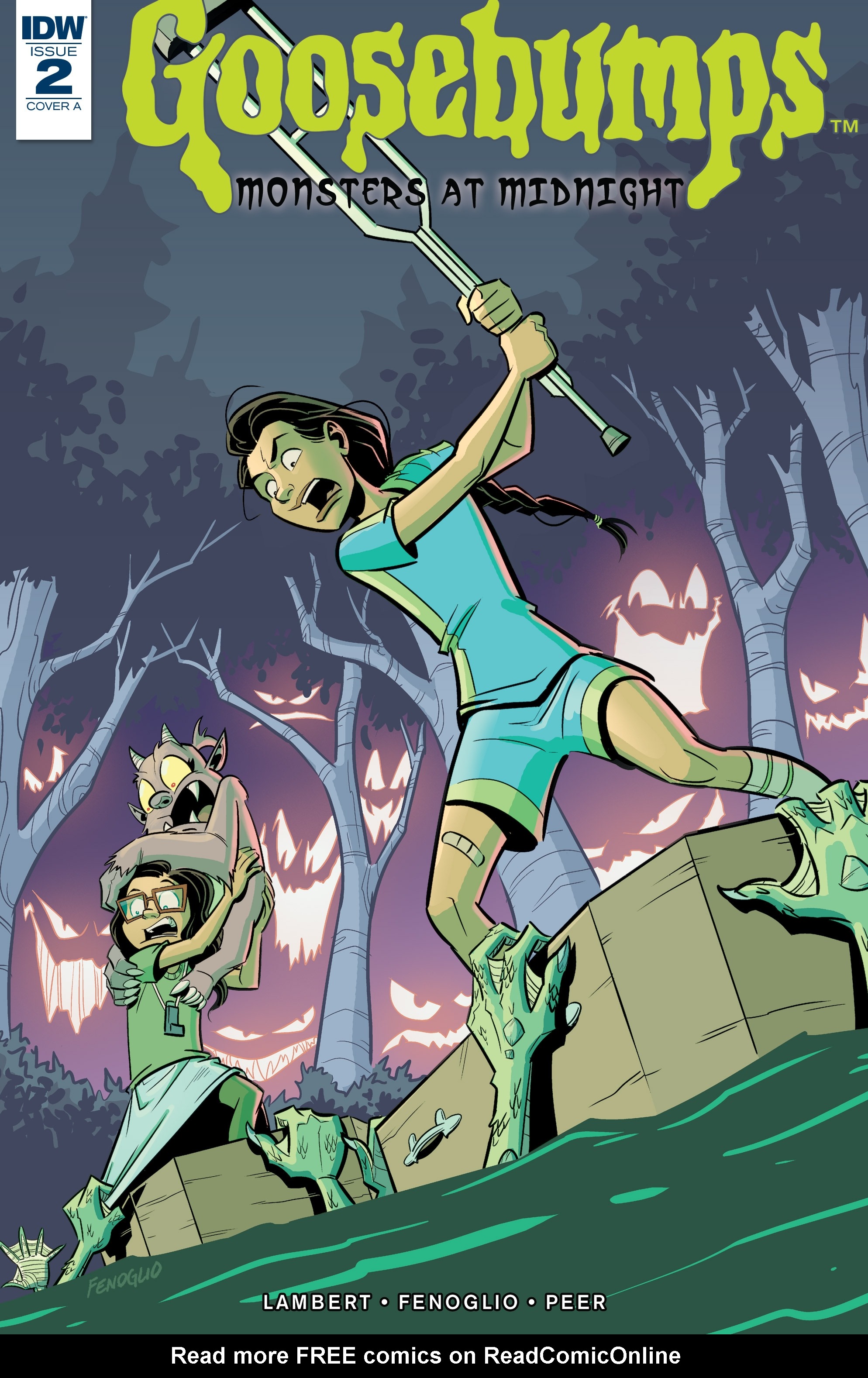 Read online Goosebumps: Monsters At Midnight comic -  Issue #2 - 1