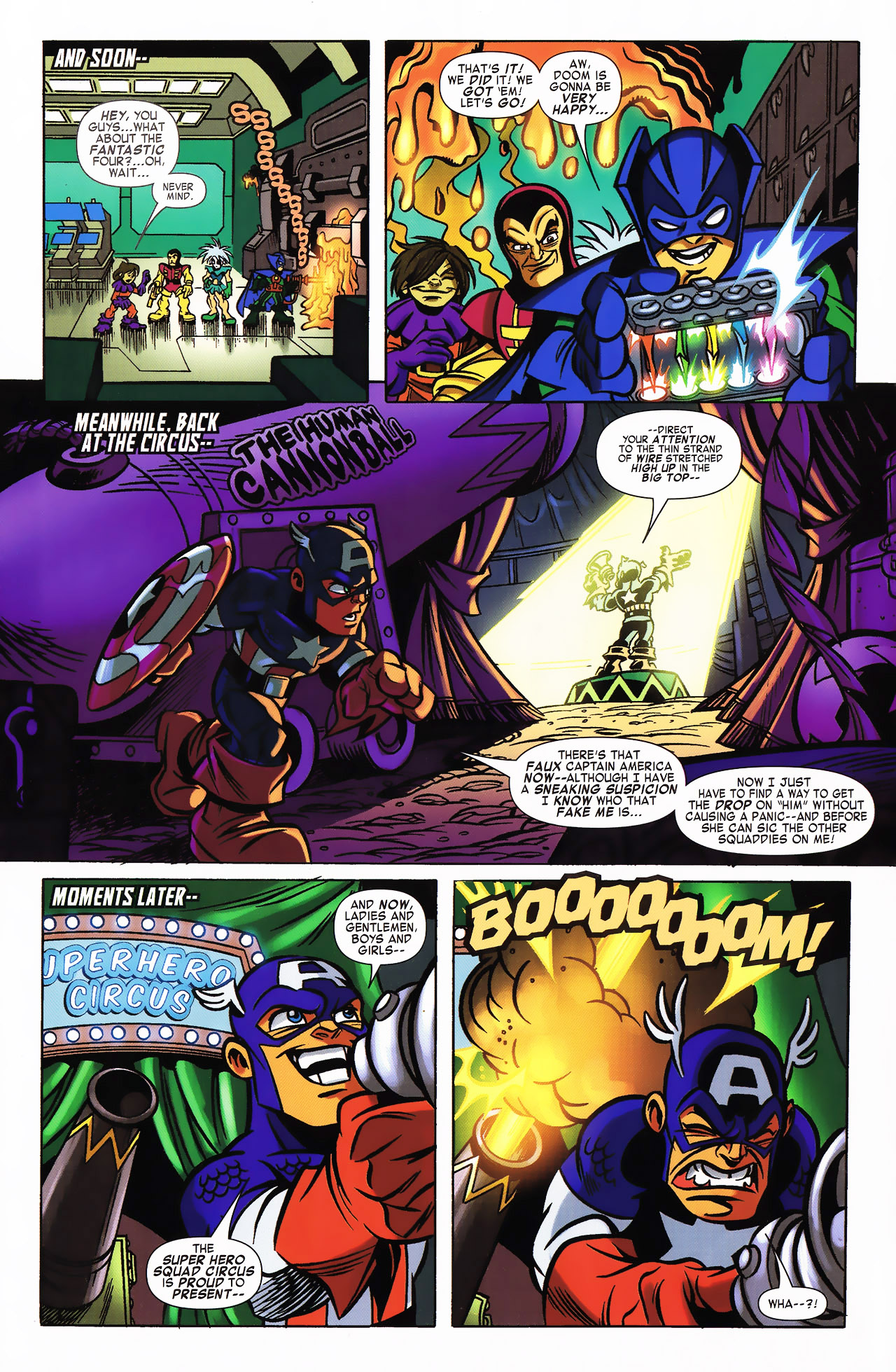 Read online Super Hero Squad comic -  Issue #7 - 12