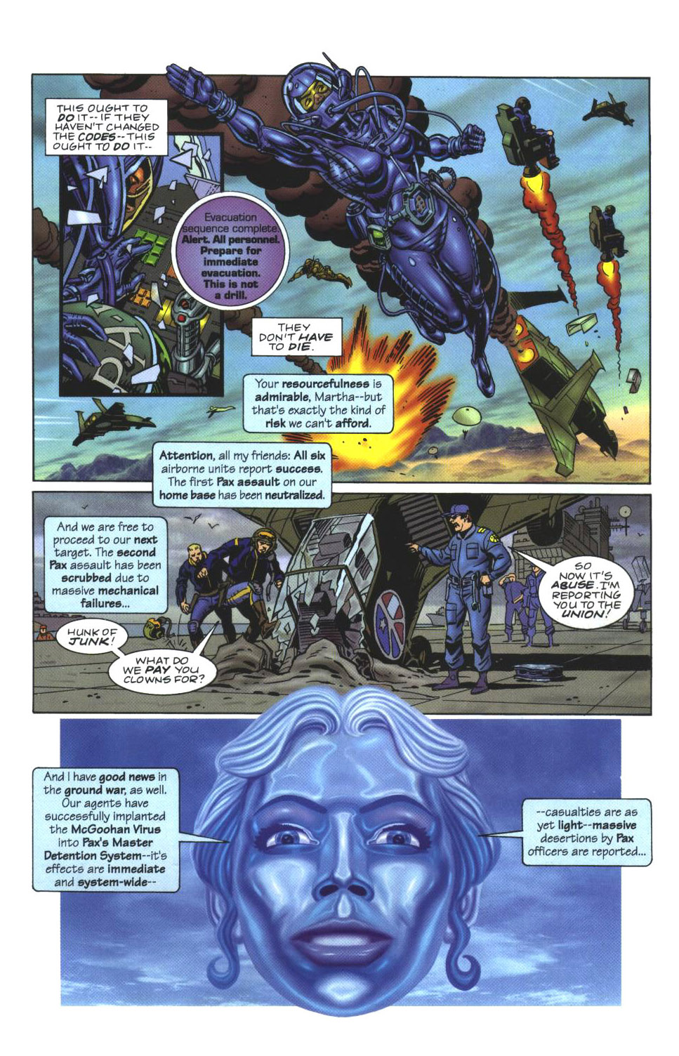 Read online Martha Washington Saves the World comic -  Issue #2 - 121