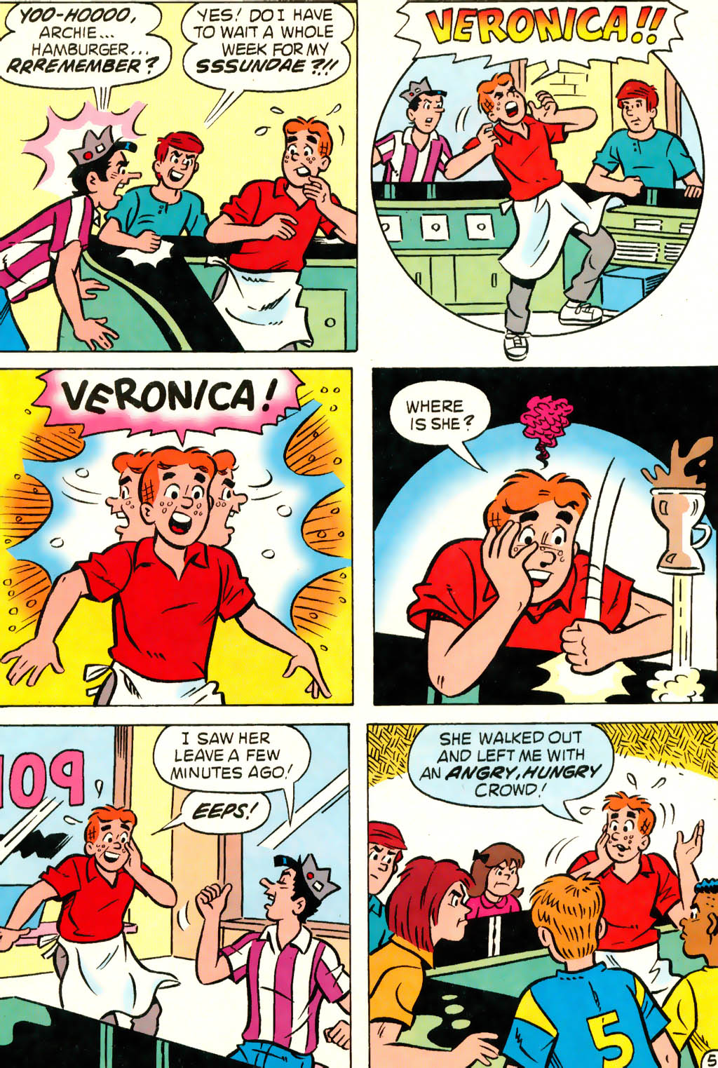 Read online Veronica comic -  Issue #65 - 12
