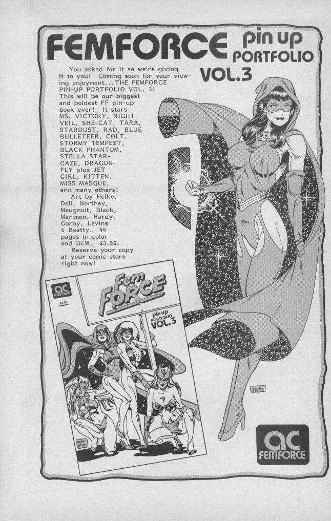 Read online Femforce comic -  Issue #34 - 32
