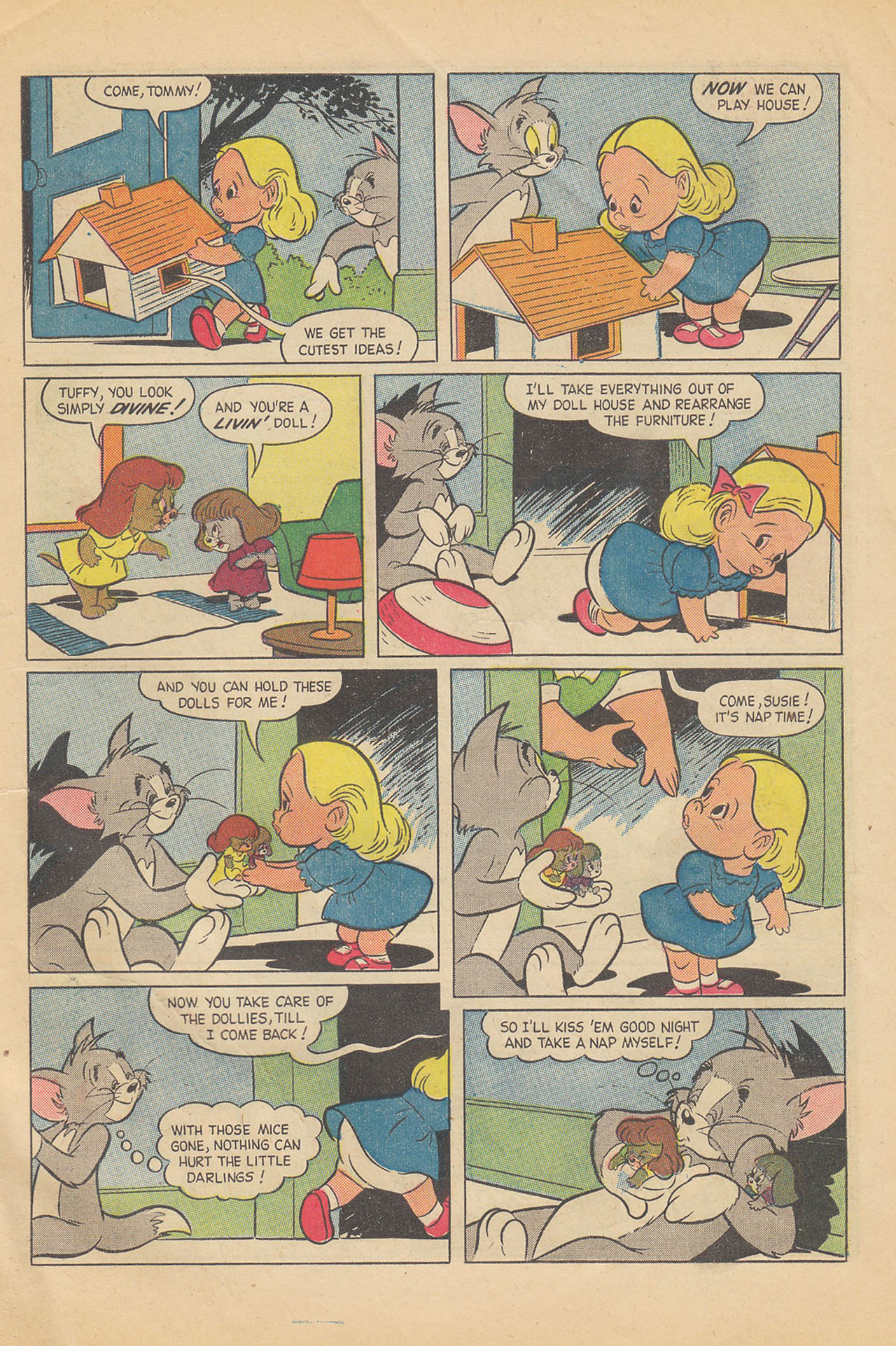 Read online Tom & Jerry Comics comic -  Issue #140 - 7