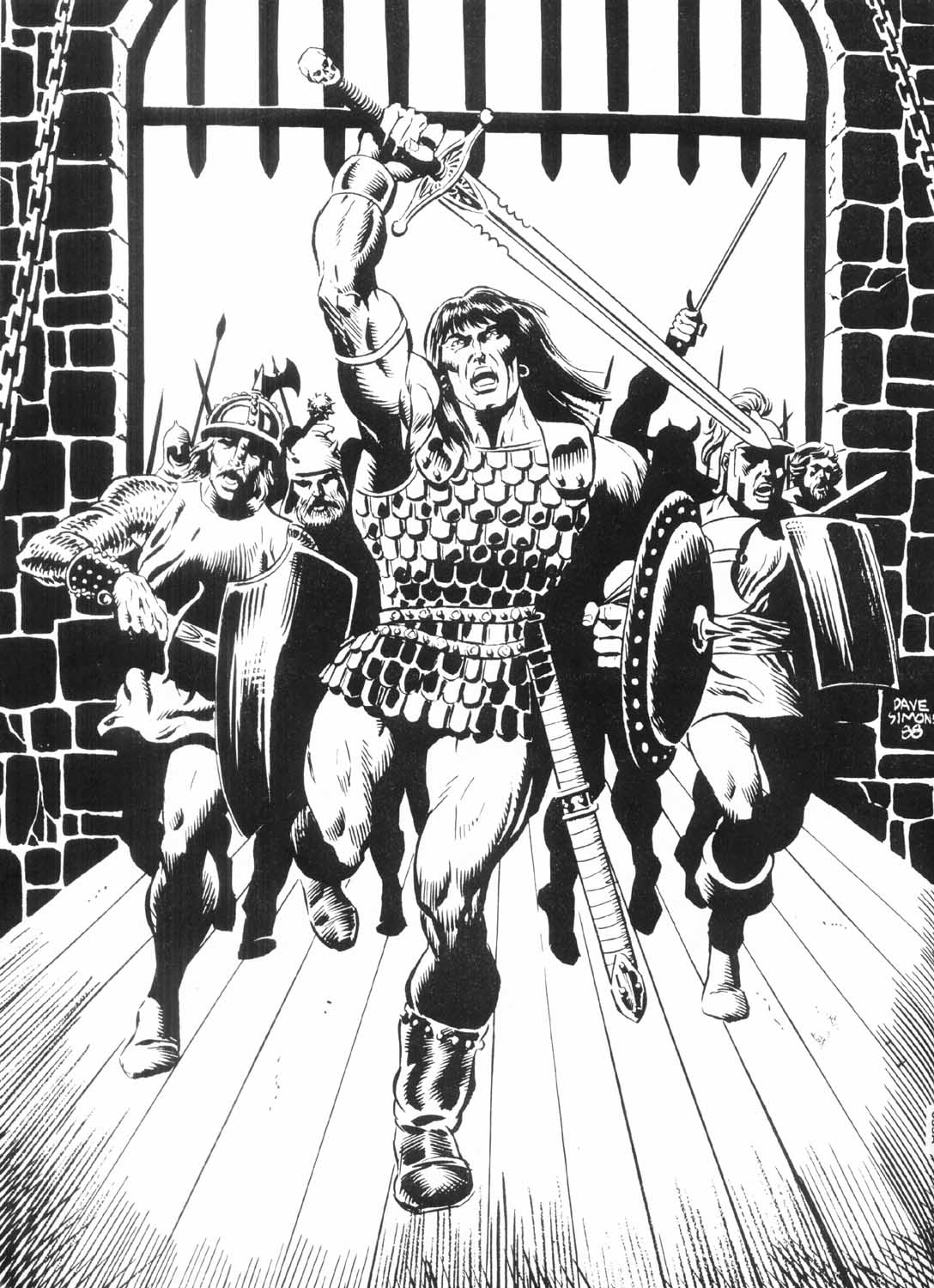 Read online The Savage Sword Of Conan comic -  Issue #156 - 61