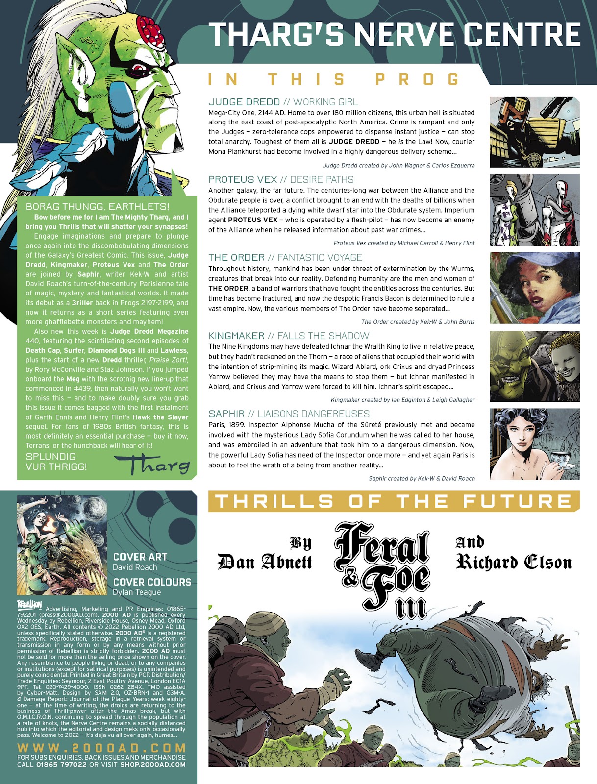 2000 AD issue 2265 - Page 2