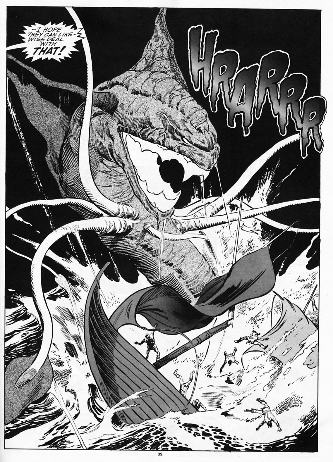 Read online The Savage Sword Of Conan comic -  Issue #190 - 41