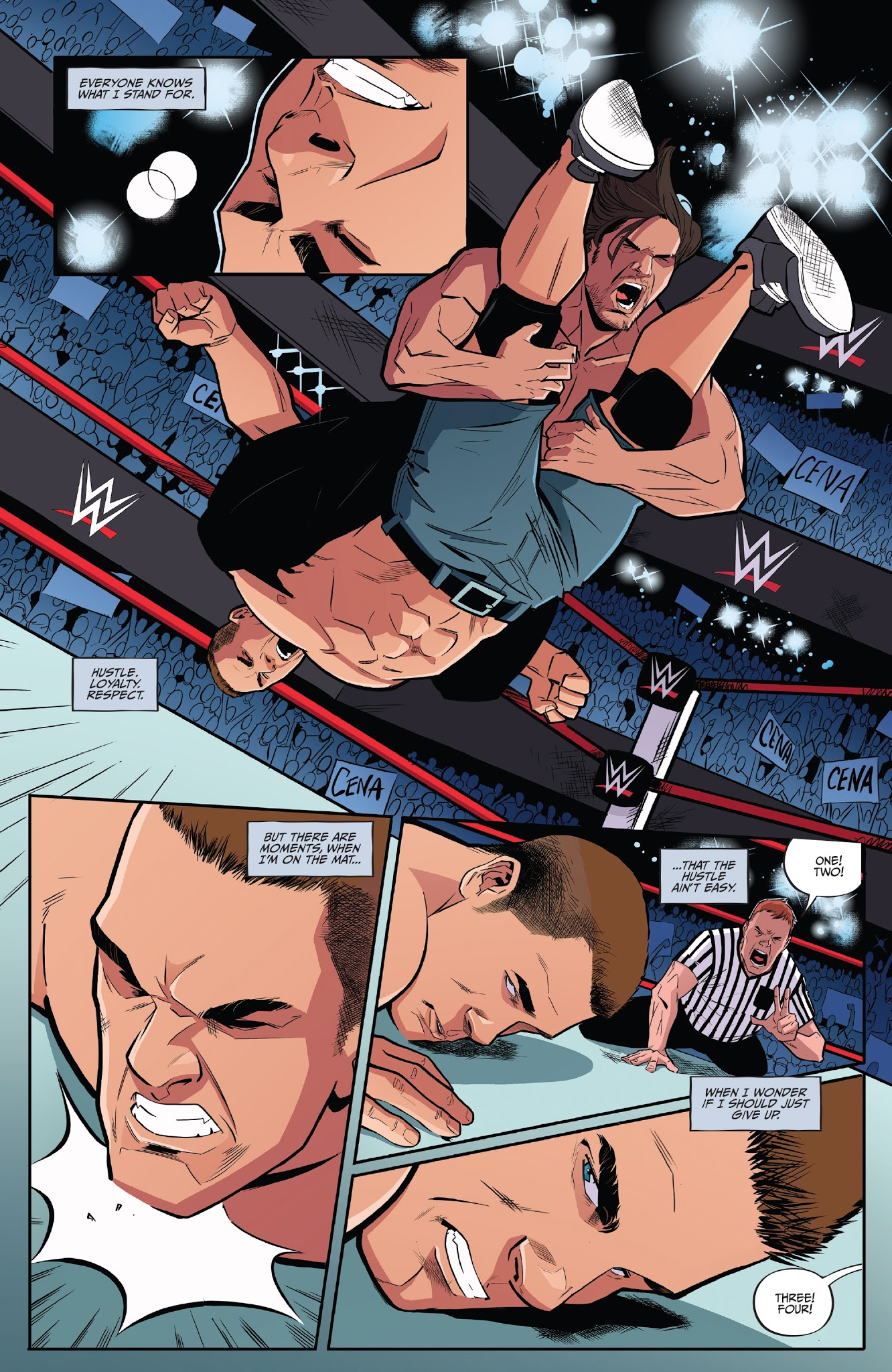 Read online WWE comic -  Issue #6 - 23