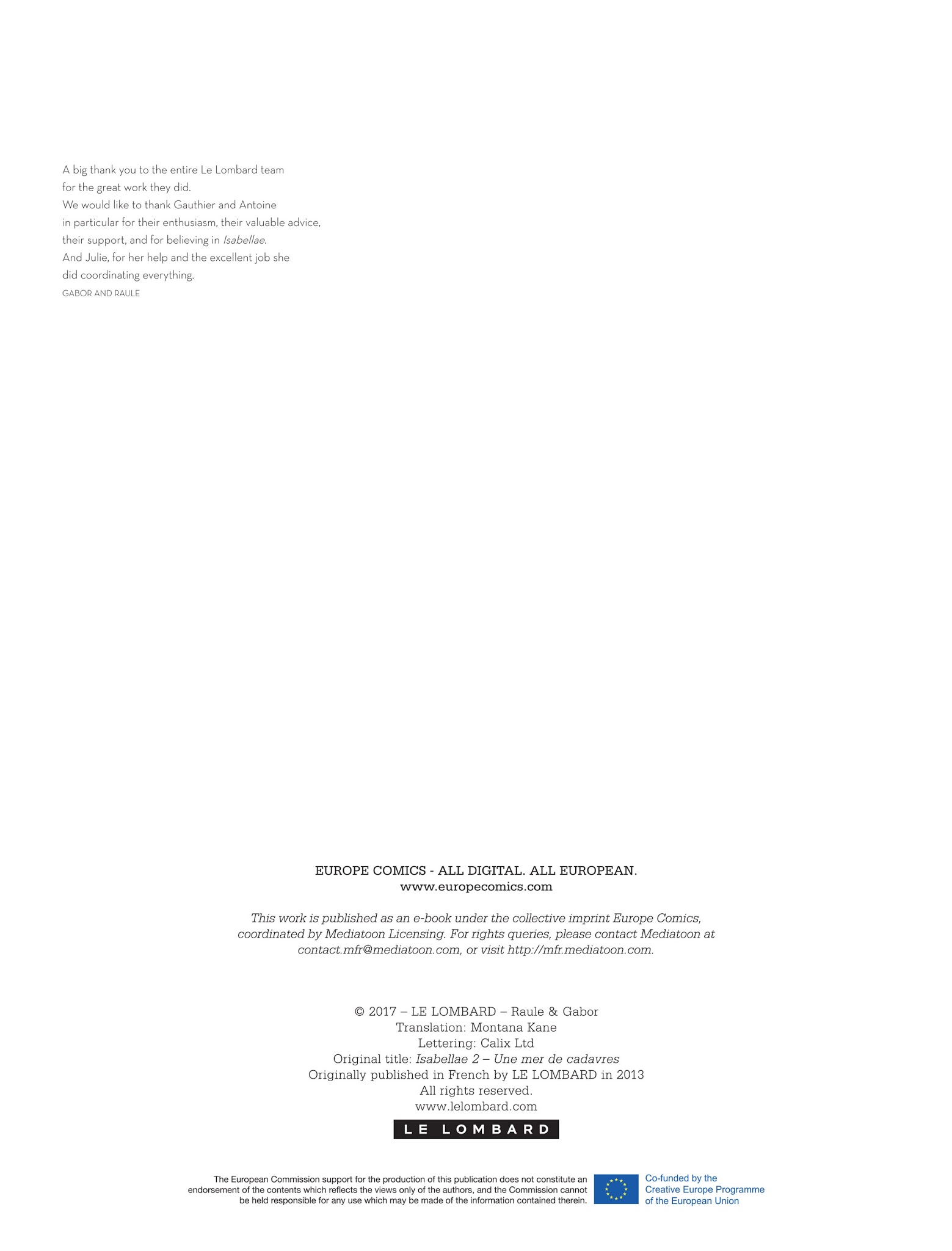 Read online Isabellae comic -  Issue #2 - 5