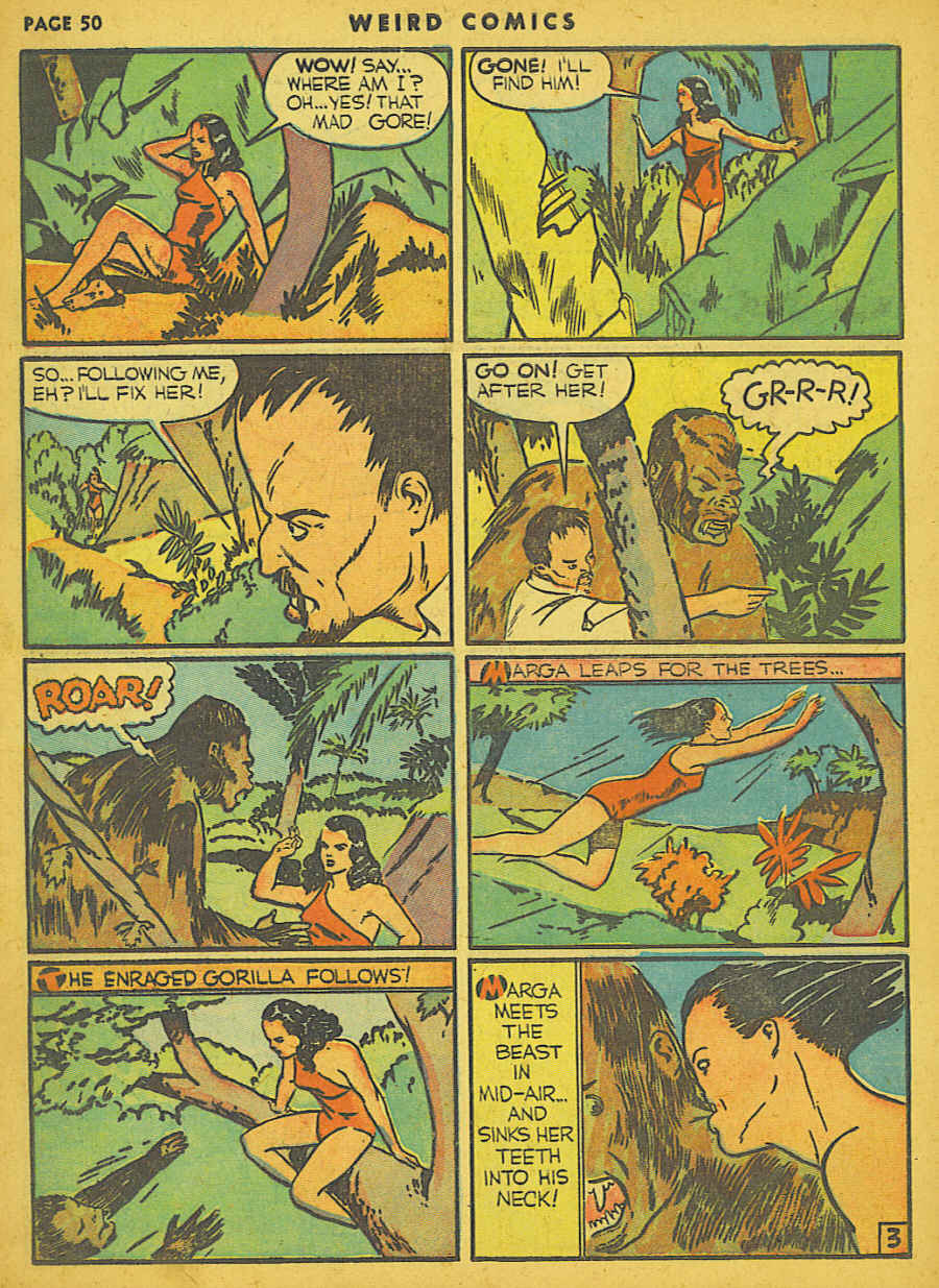 Read online Weird Comics comic -  Issue #9 - 48